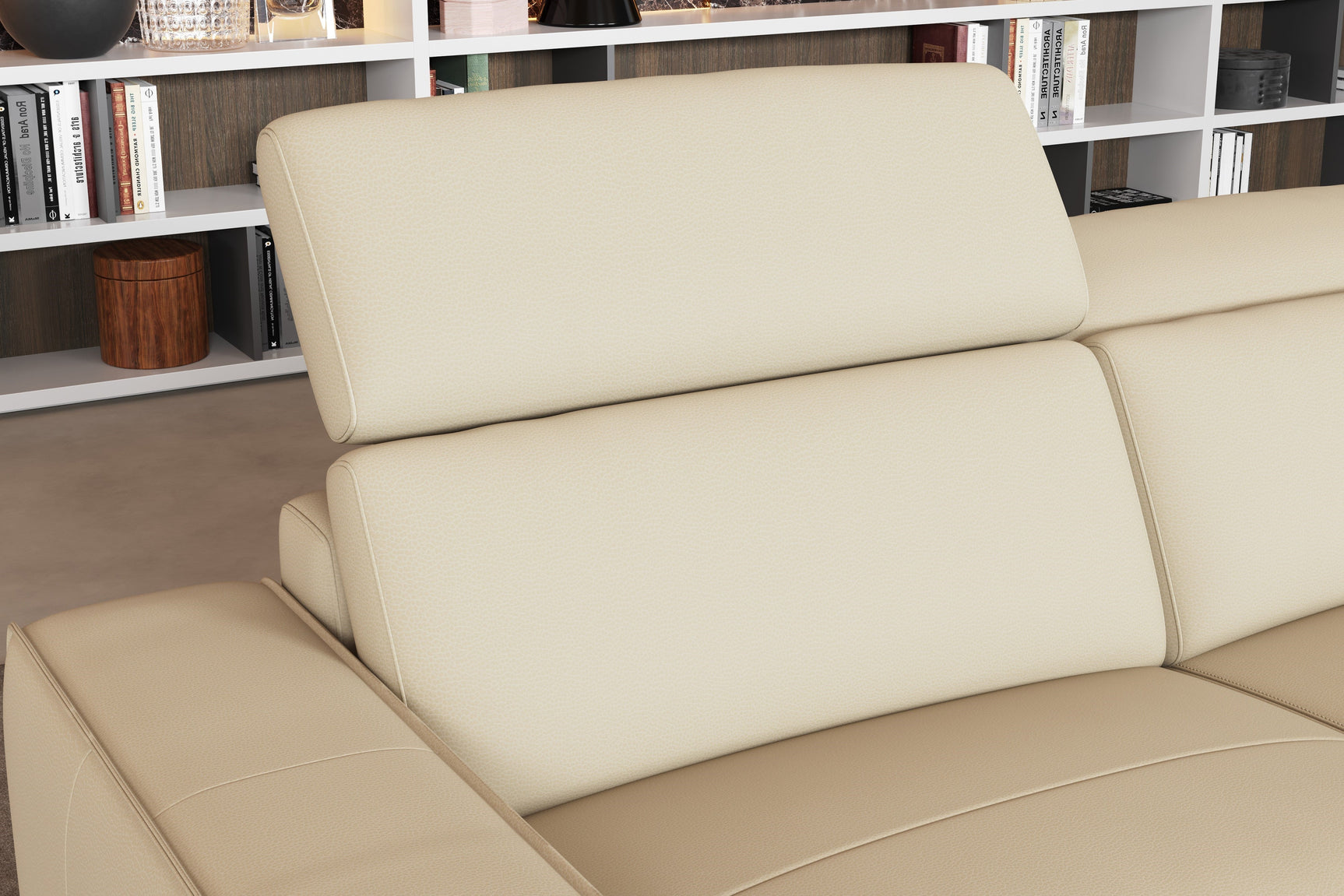 Esther Leather Corner Recliner Sectional Sofa