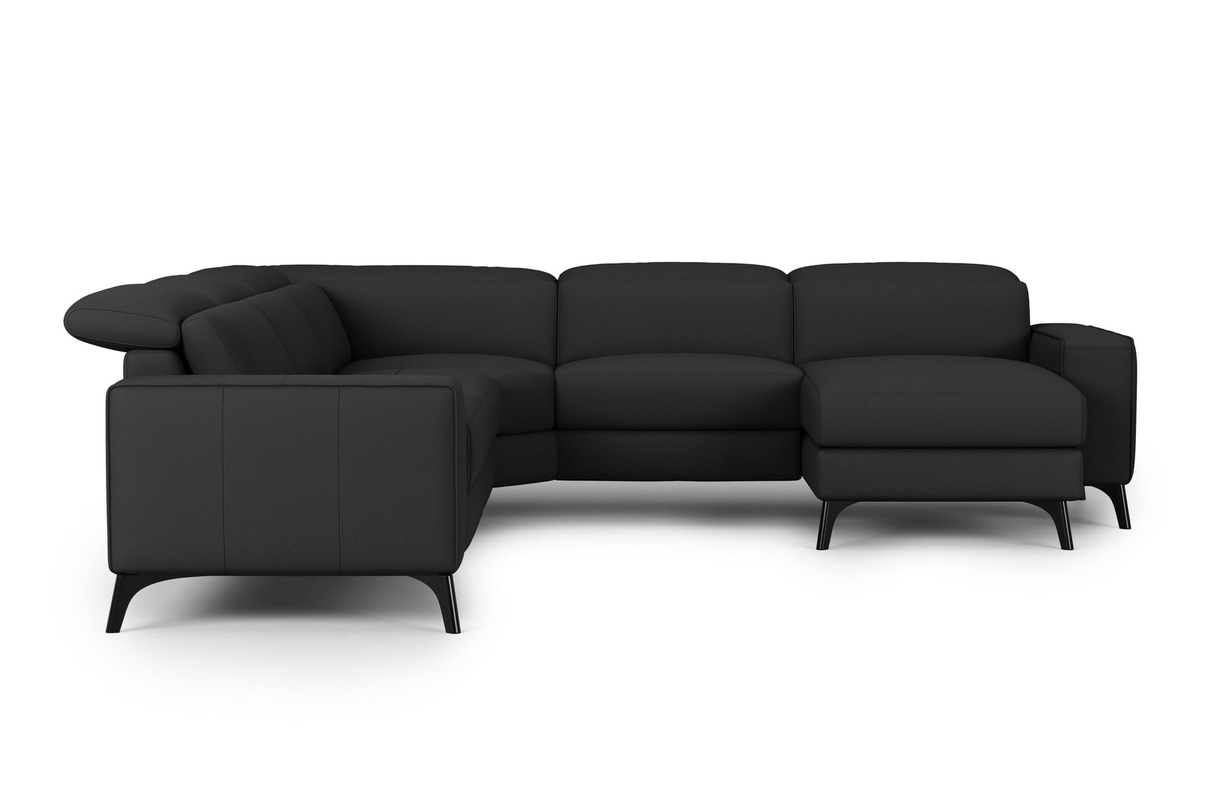 Esther Leather Corner Recliner Sectional Sofa