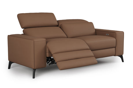 Esther Leather Dual Recliner Sofa