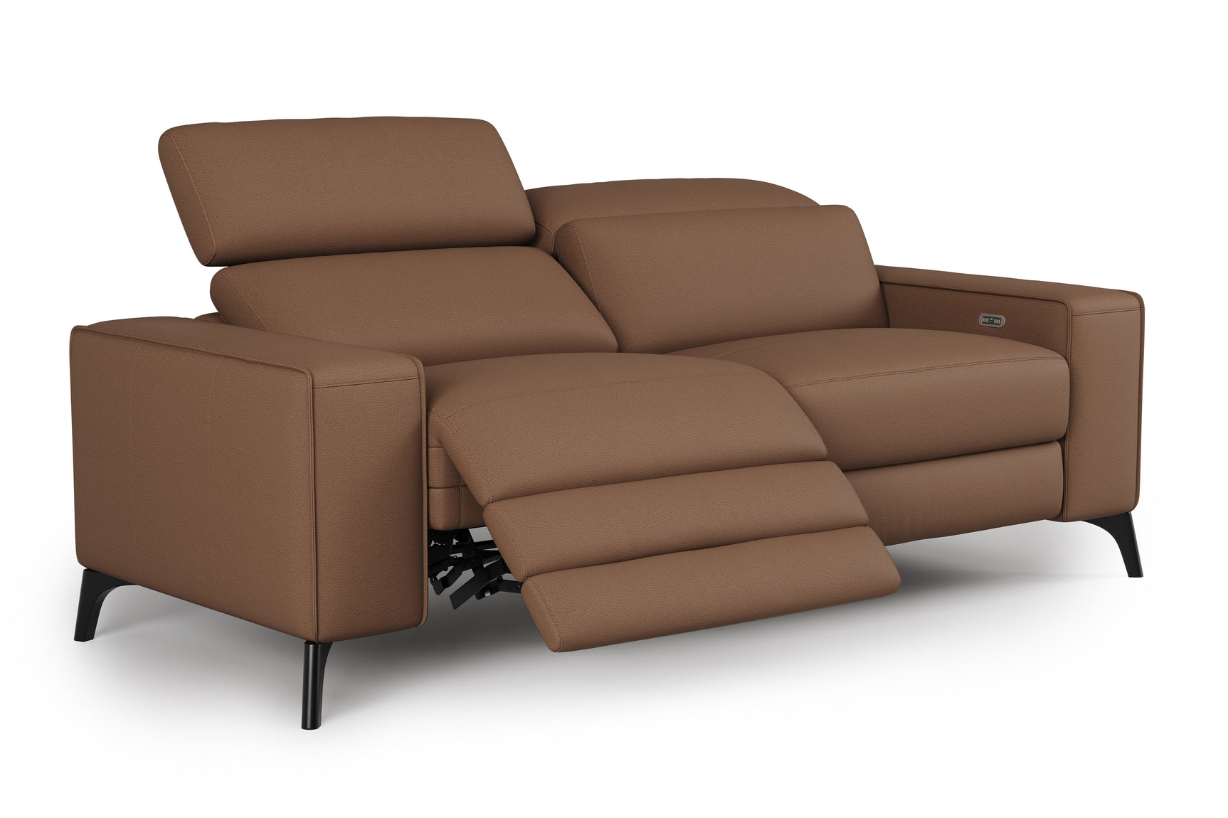 Esther Leather Dual Recliner Sofa