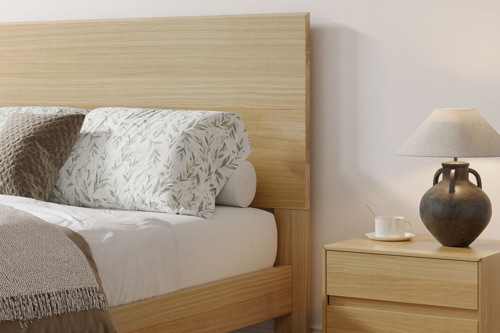 Fiona Wood Bed Frame