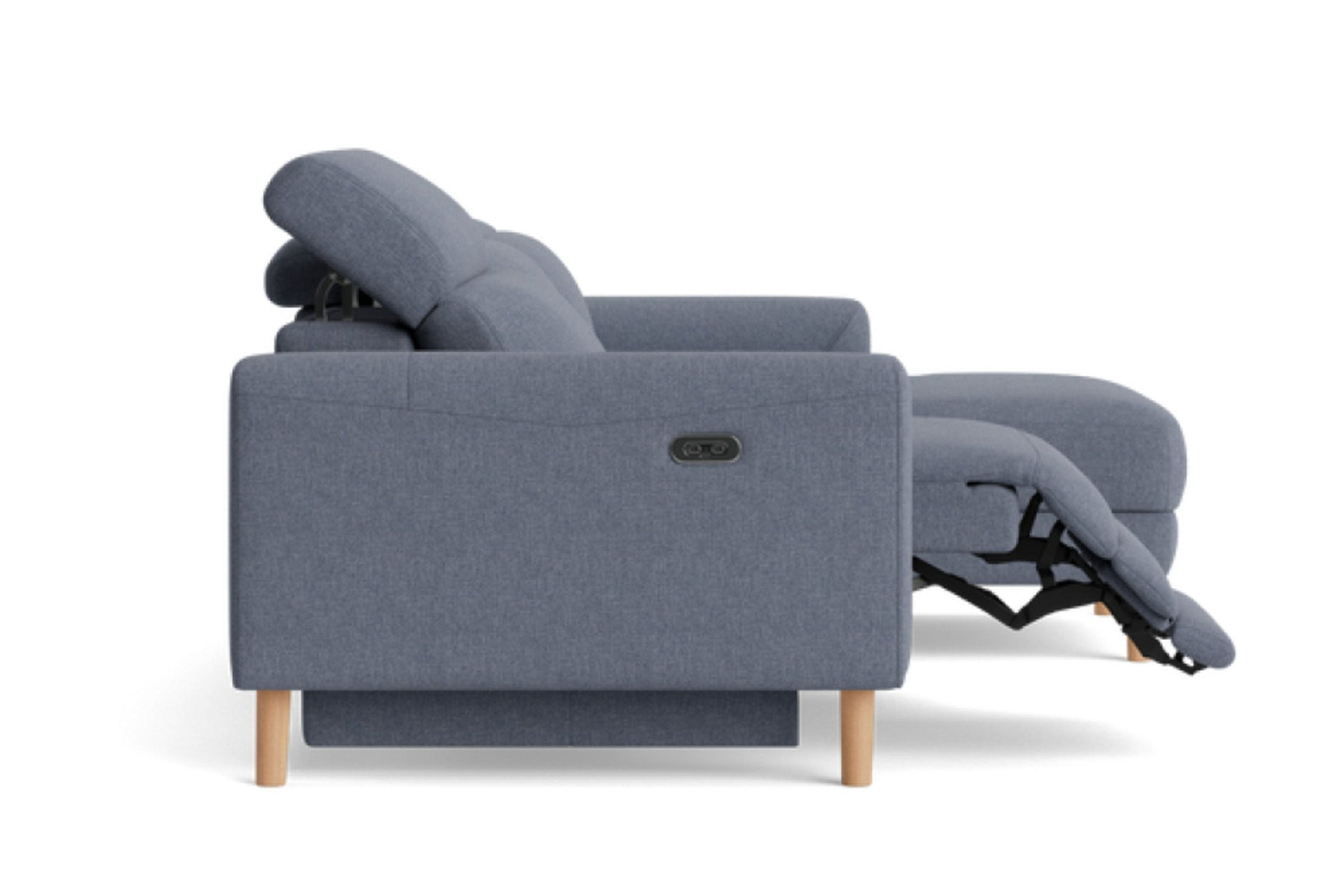 Freya Fabric Recliner Sectional Sofa