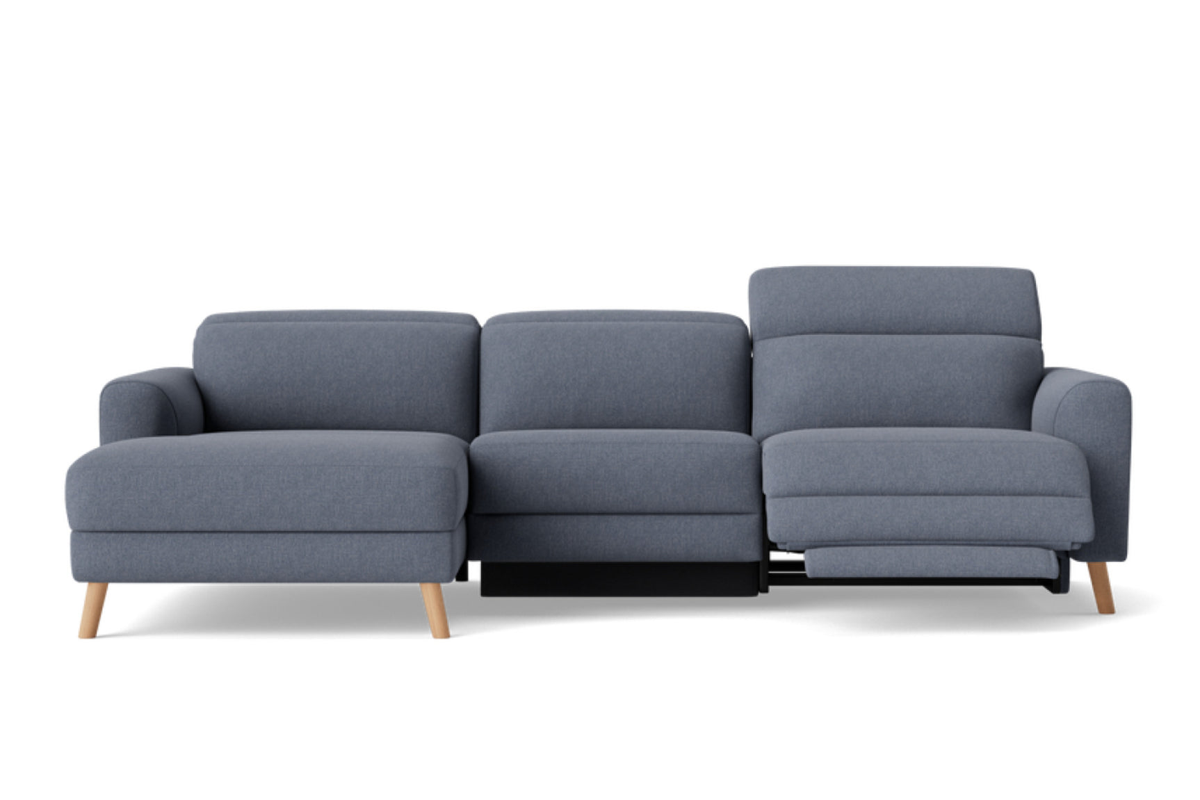 Freya Fabric Recliner Sectional Sofa