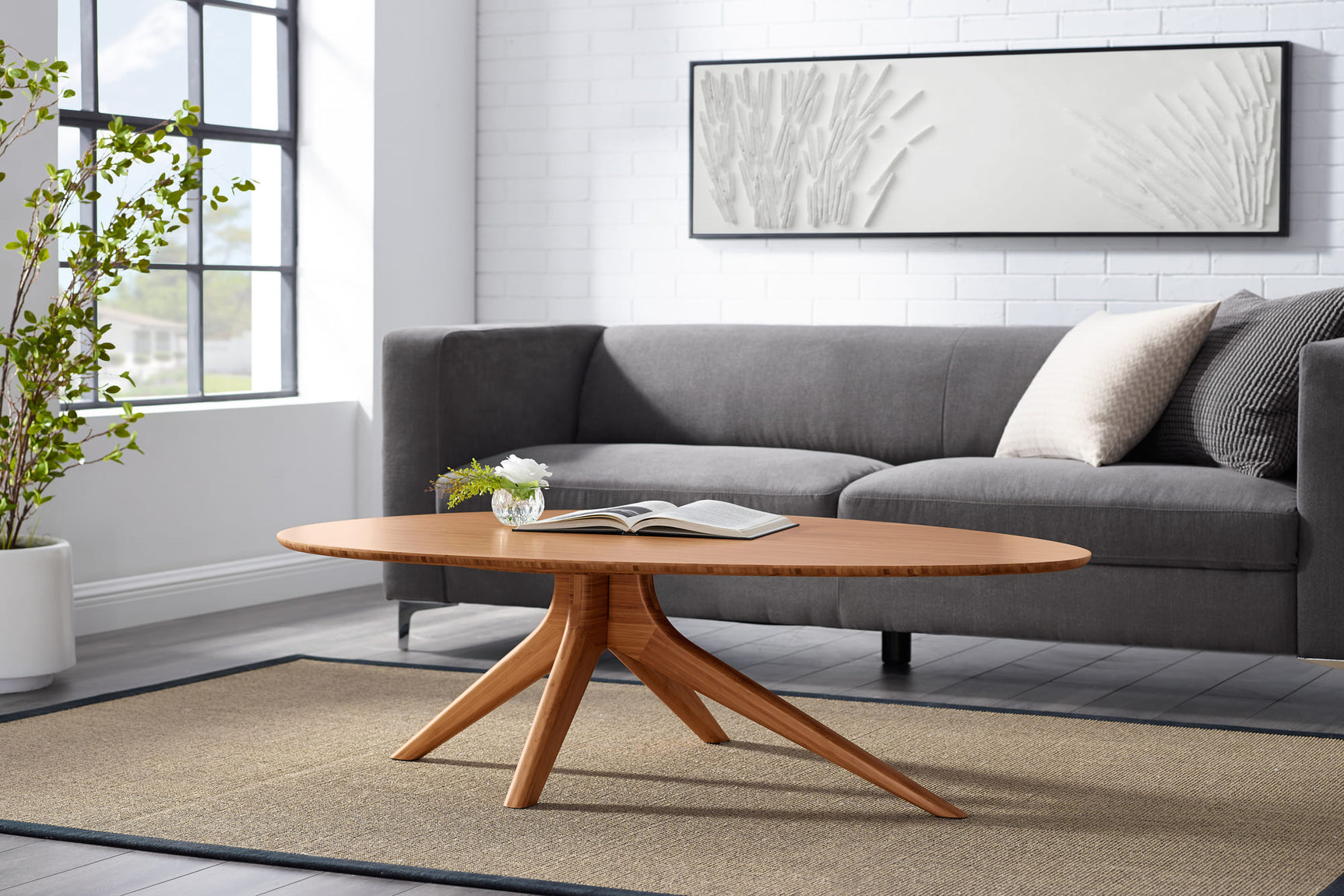 Rosemary Moso Bamboo Coffee Table