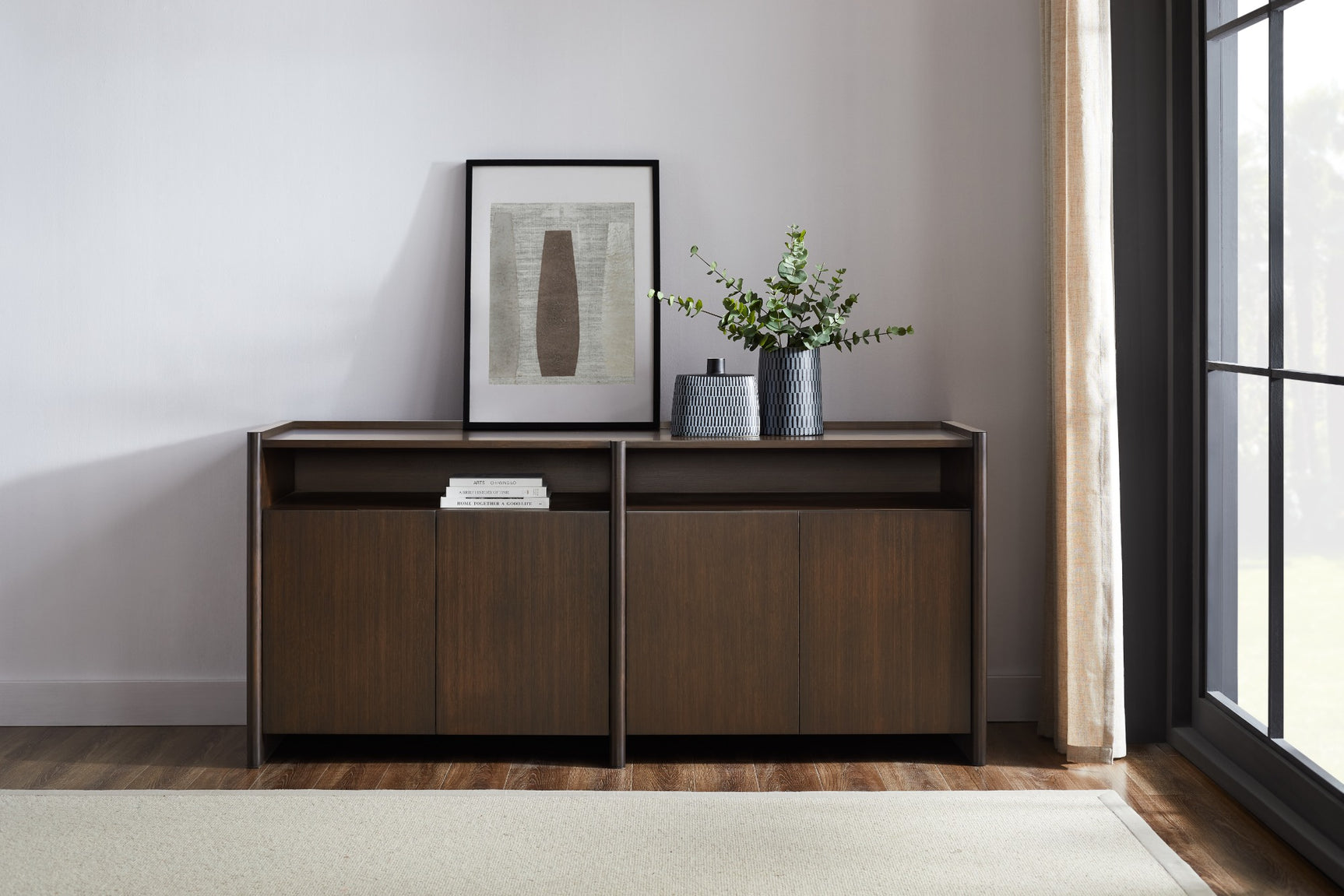 Hudson Bamboo Sideboard