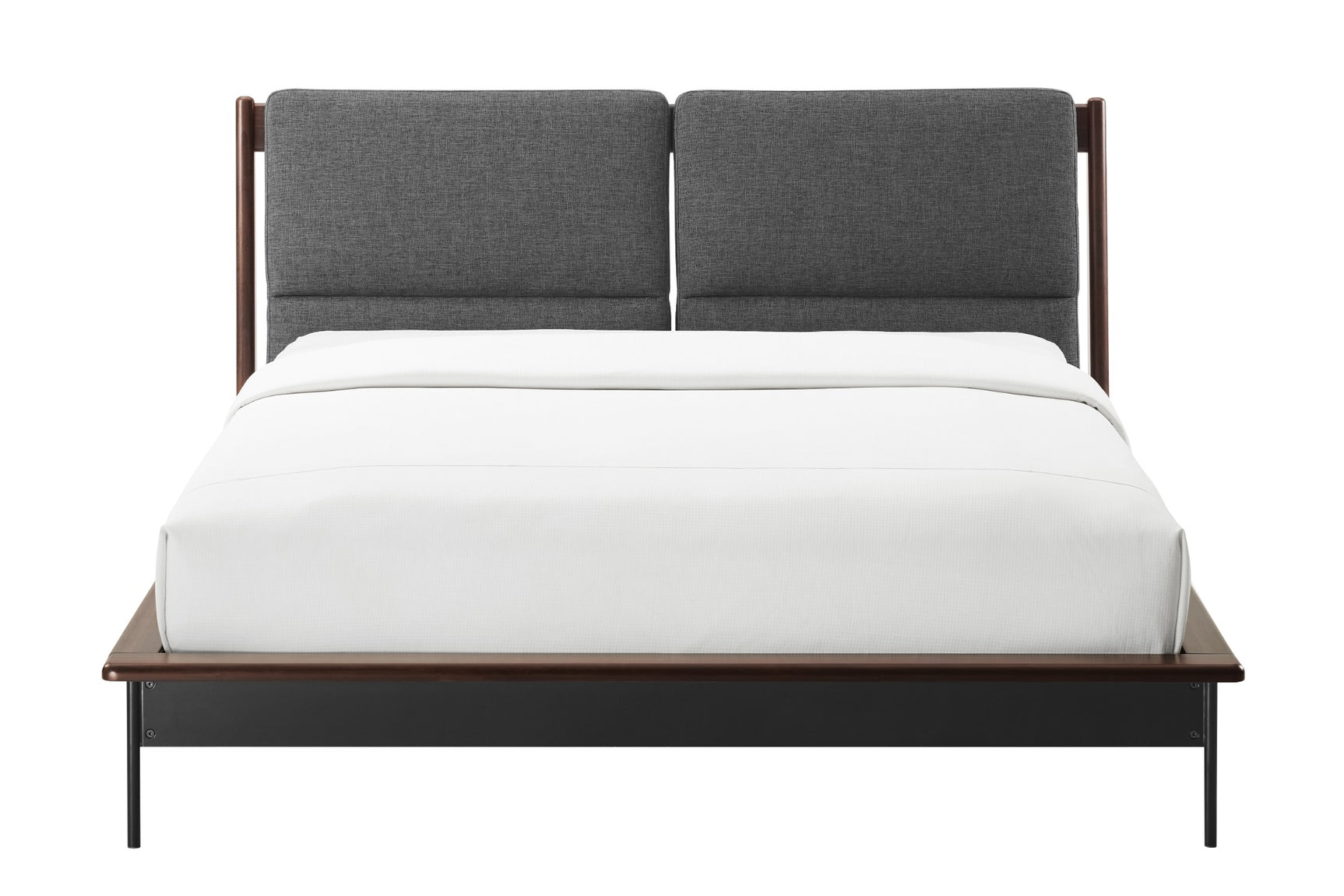 Park Avenue Fabric Upholstered Bamboo Bed Frame