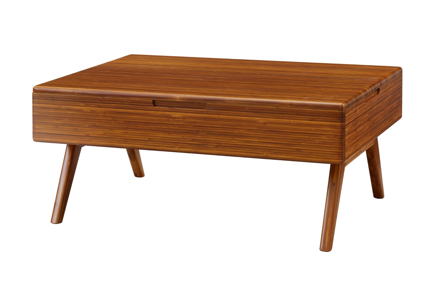 Rhody Solid Moso Bamboo Lift-Top Storage Coffee Table