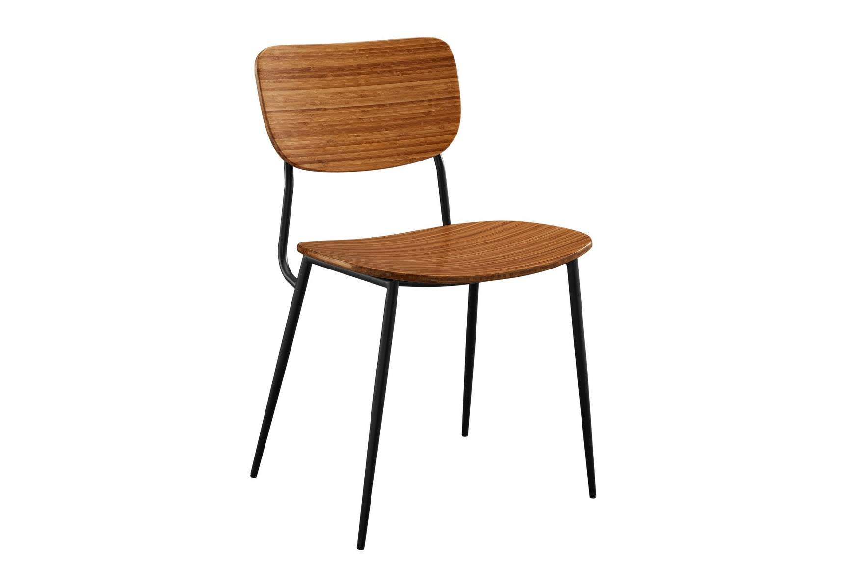 Soho Solid Bamboo Dining Chair (Set of 2)
