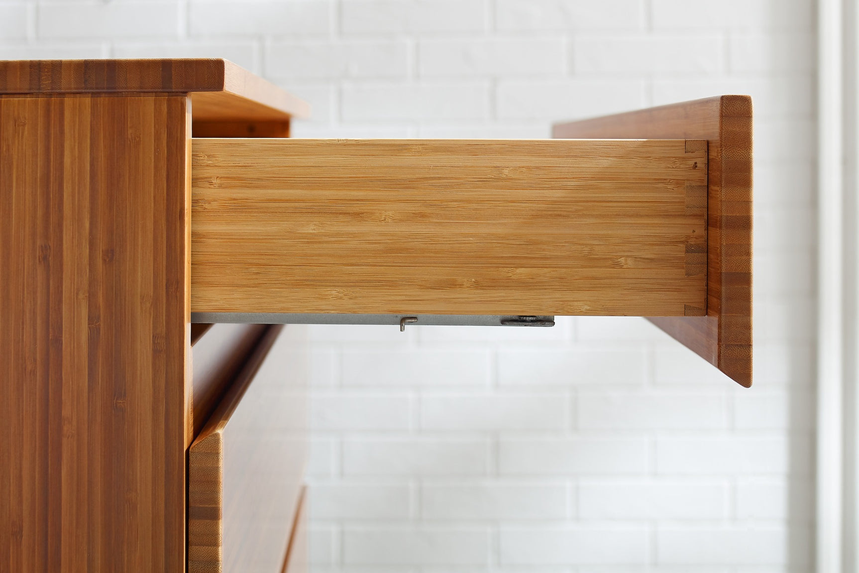 Ventura Solid Moso Bamboo 4 Drawer High Chest