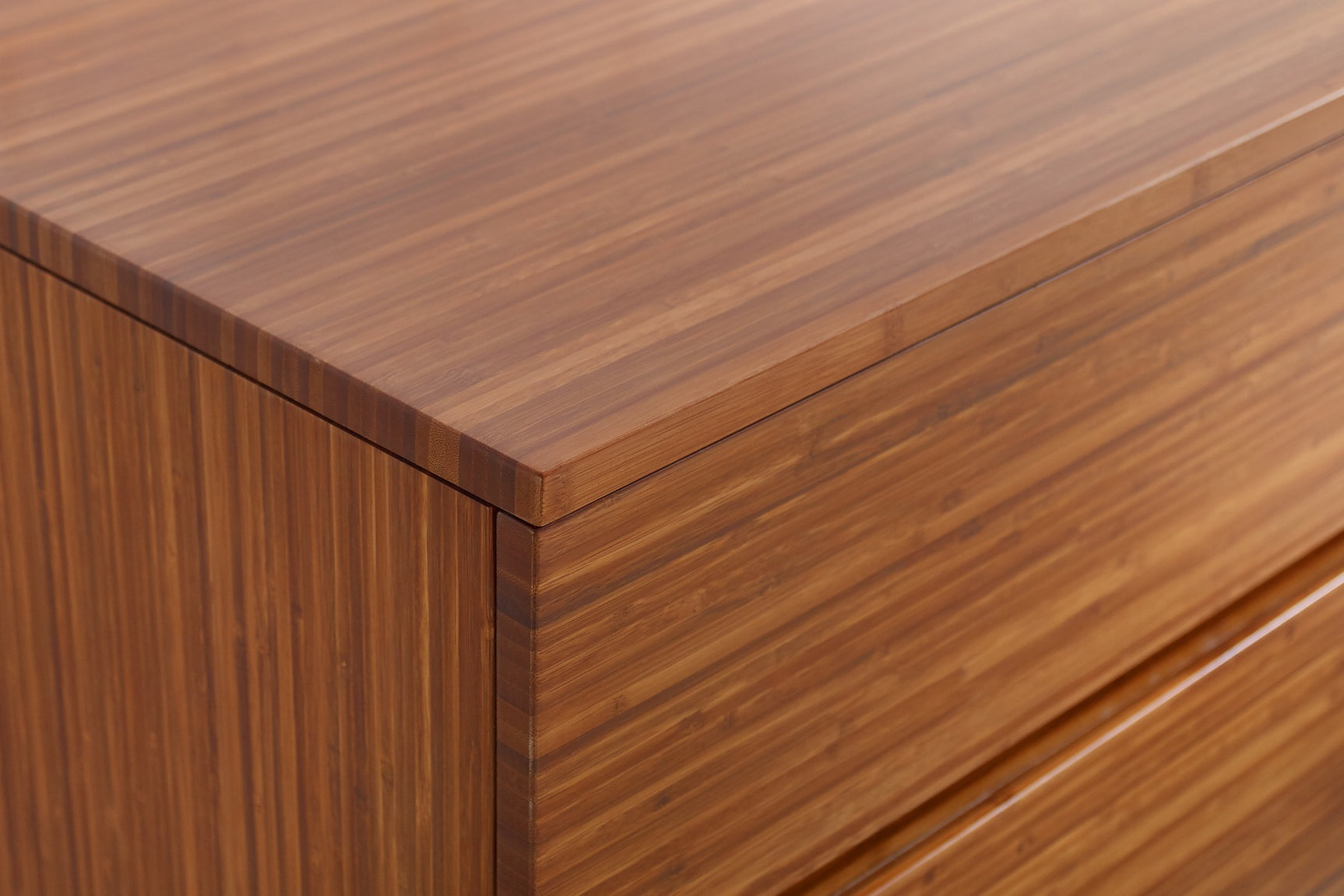 Ventura Solid Moso Bamboo 4 Drawer Double Dresser