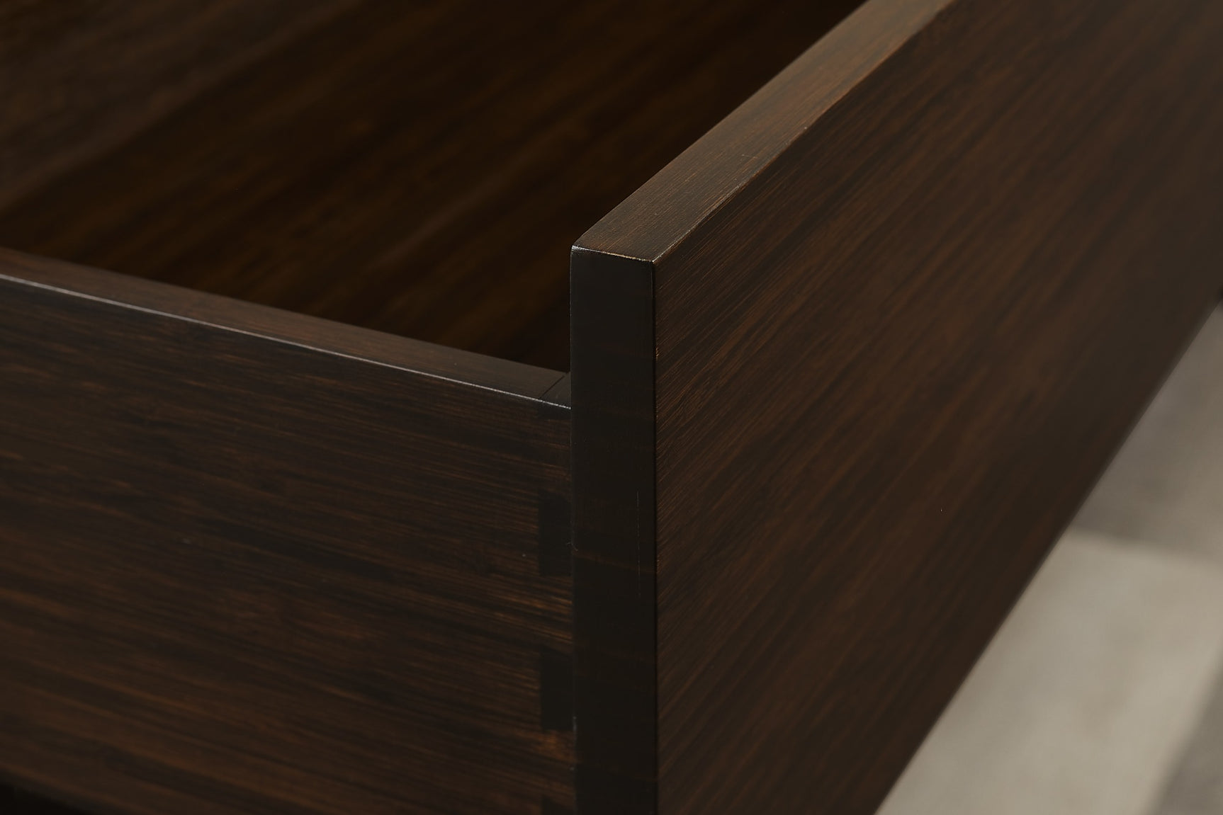 Weston Solid Moso Bamboo 4 Drawer Double Dresser