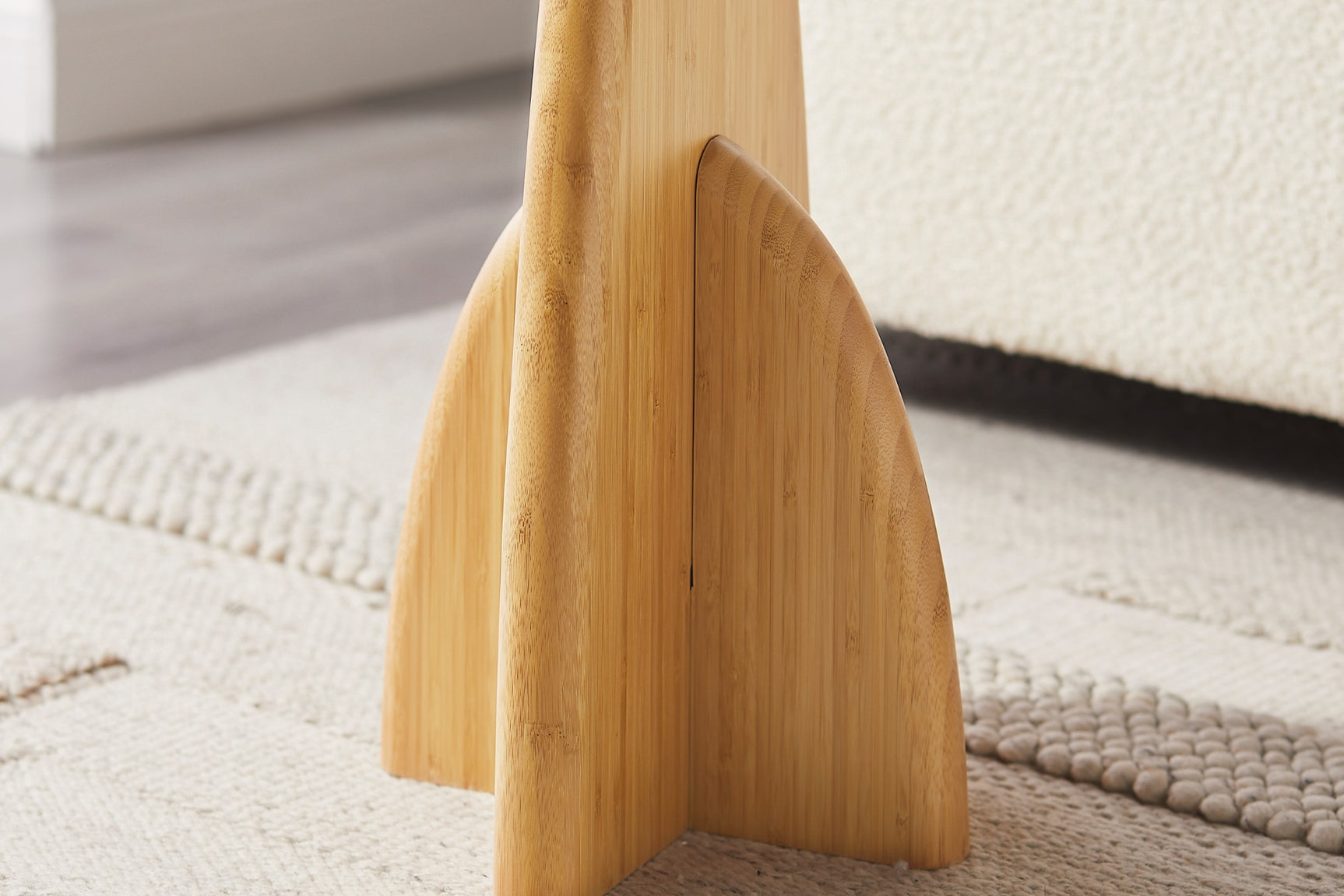 Zephyr Solid Bamboo Side Table