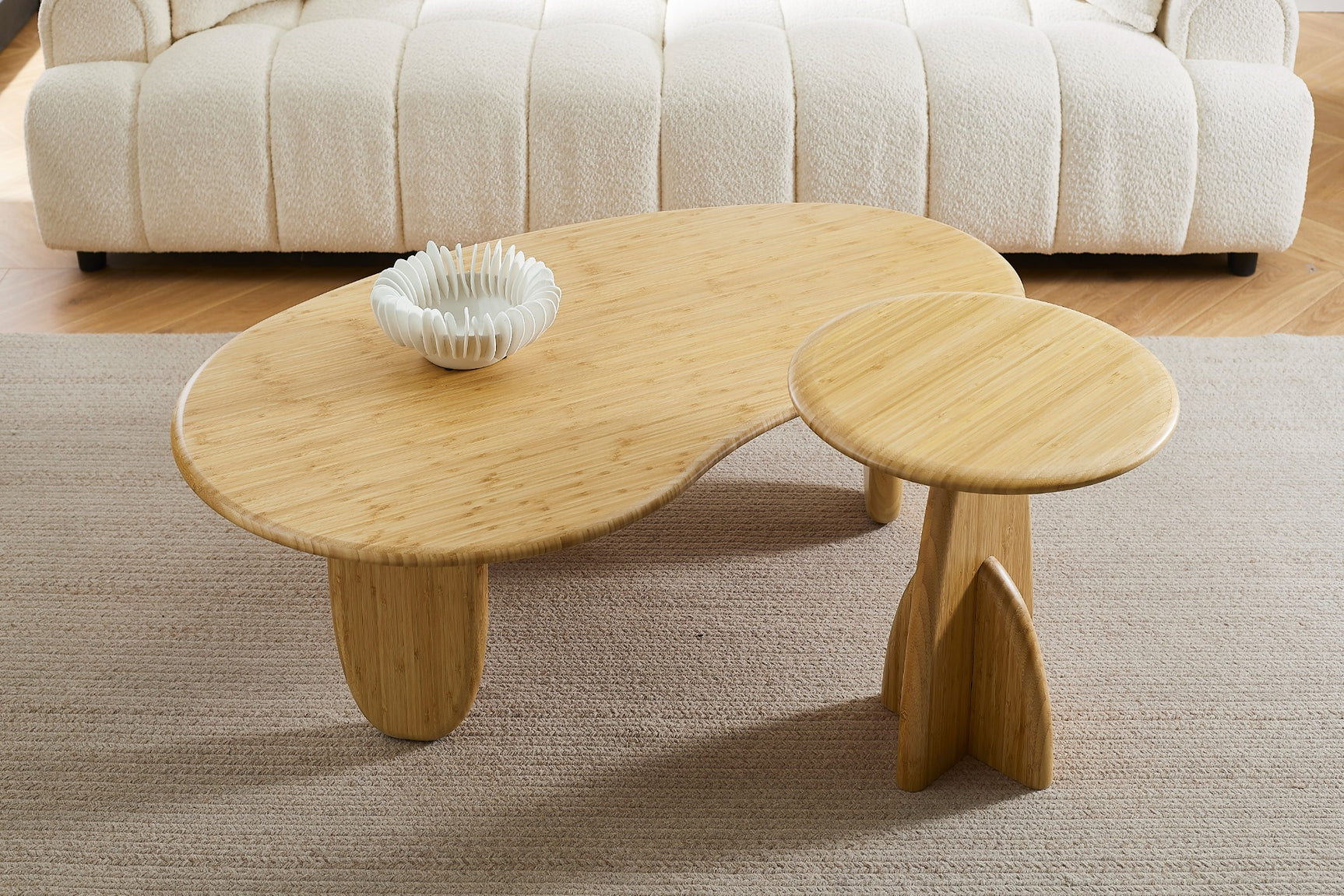 Zephyr Solid Bamboo Side Table