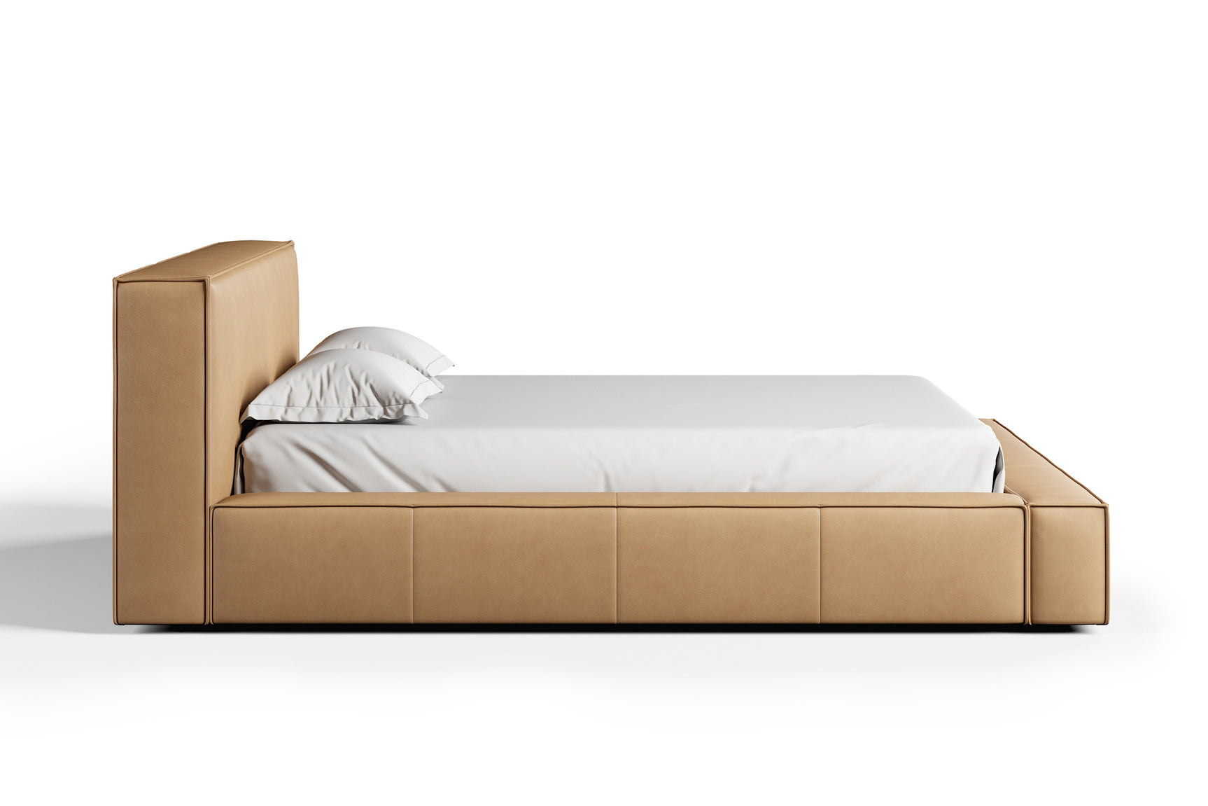 Gemma Leather Upholstered Bed Frame