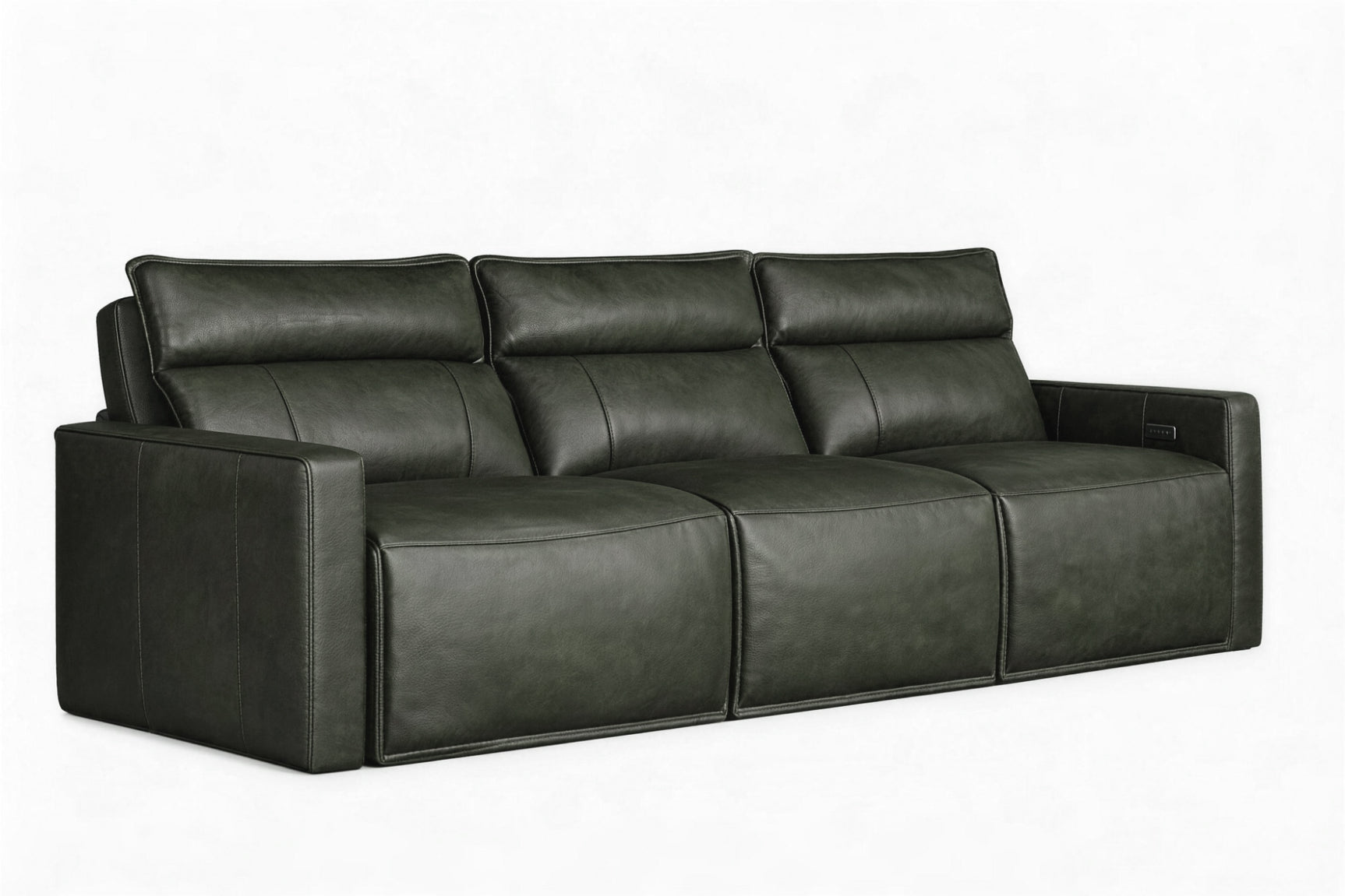 Giovanni Leather Dual Recliner Sofa