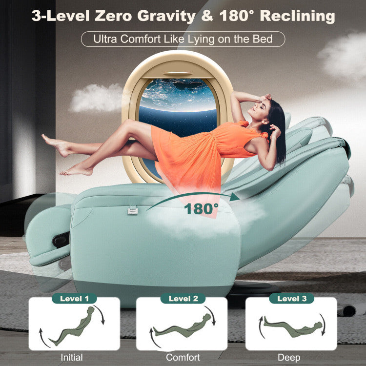 Soothe 26 - Full Body Zero Gravity Massage Chair with Pillow