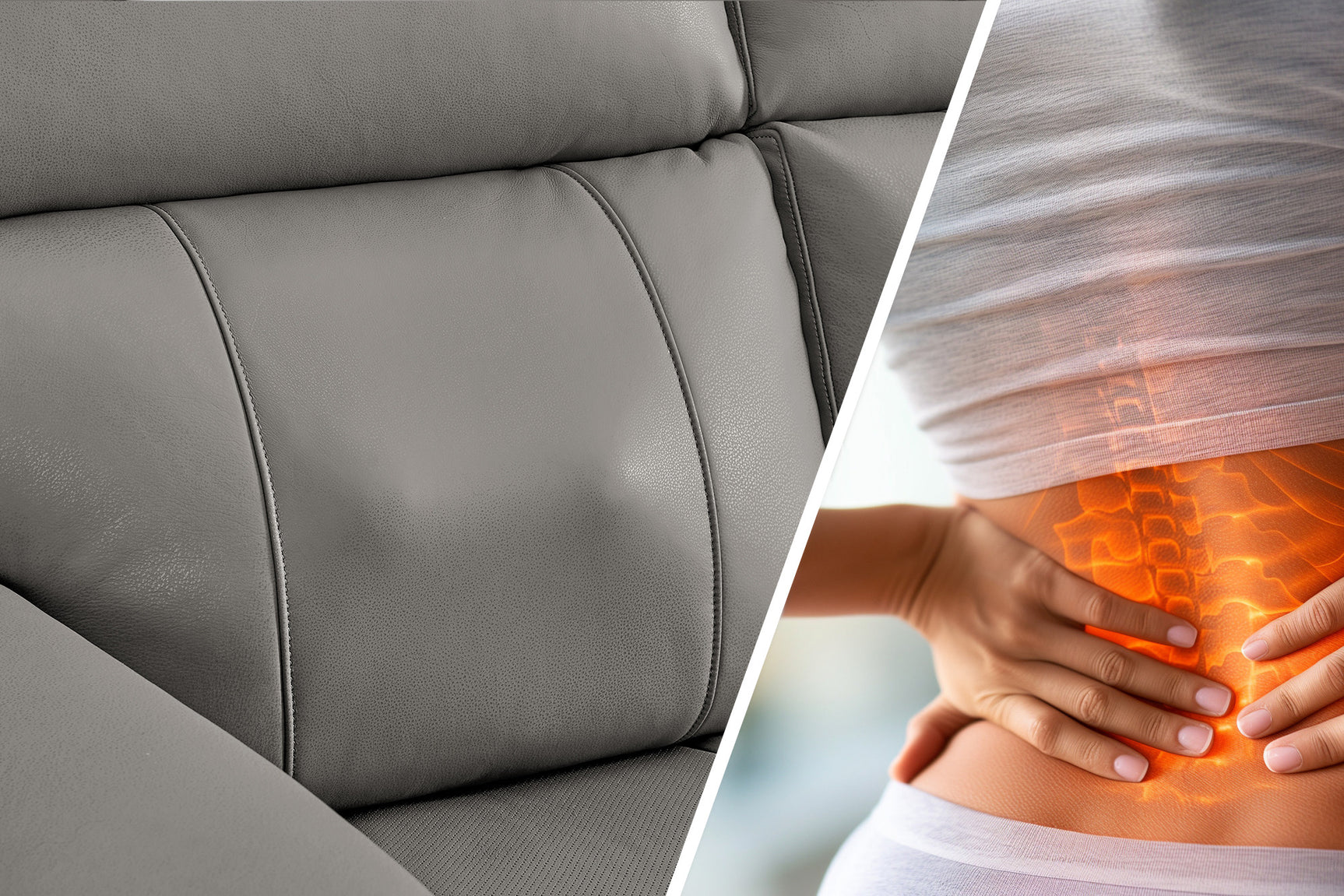 Harbour Immersive Audio Leather Dual Recliner Sofa with Heat & Massage