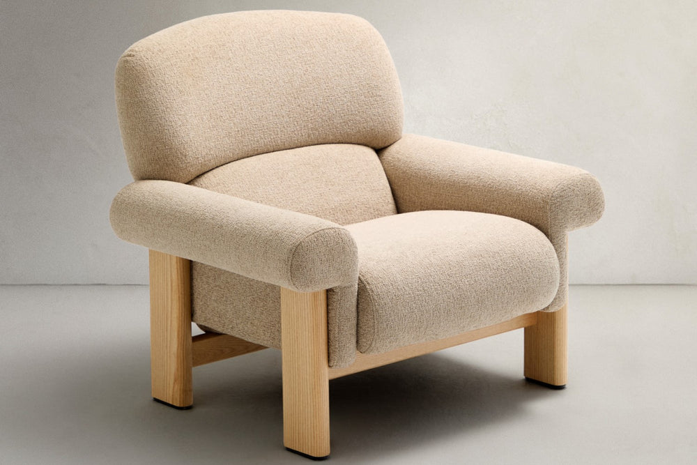 Valencia Hayden Fabric Armchair, Beige
