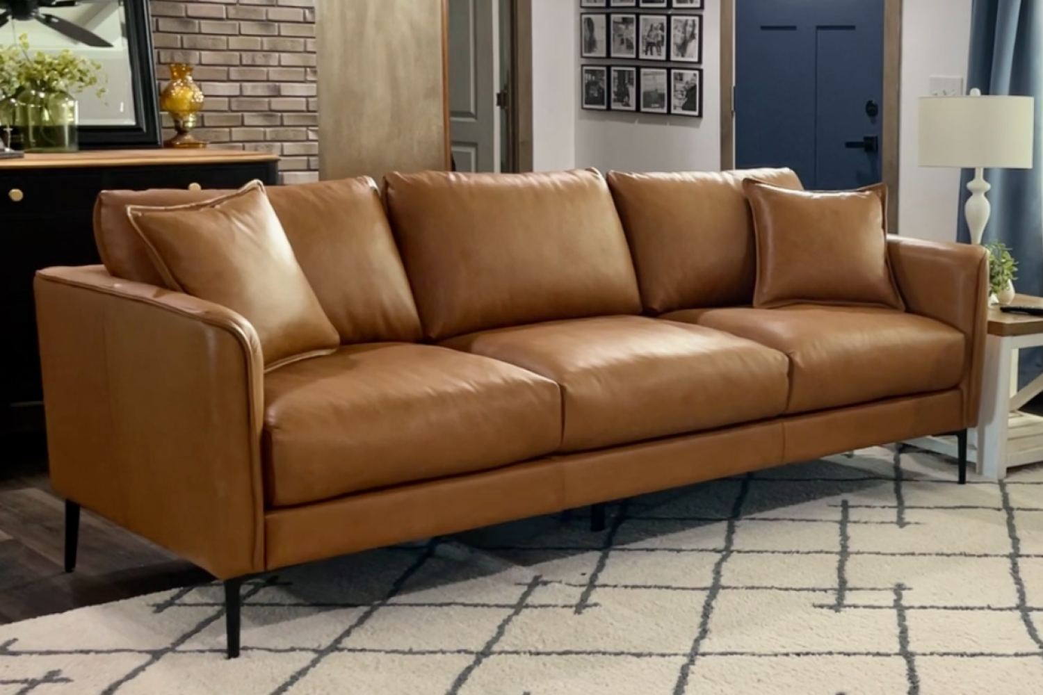 Jasper Leather Sofa