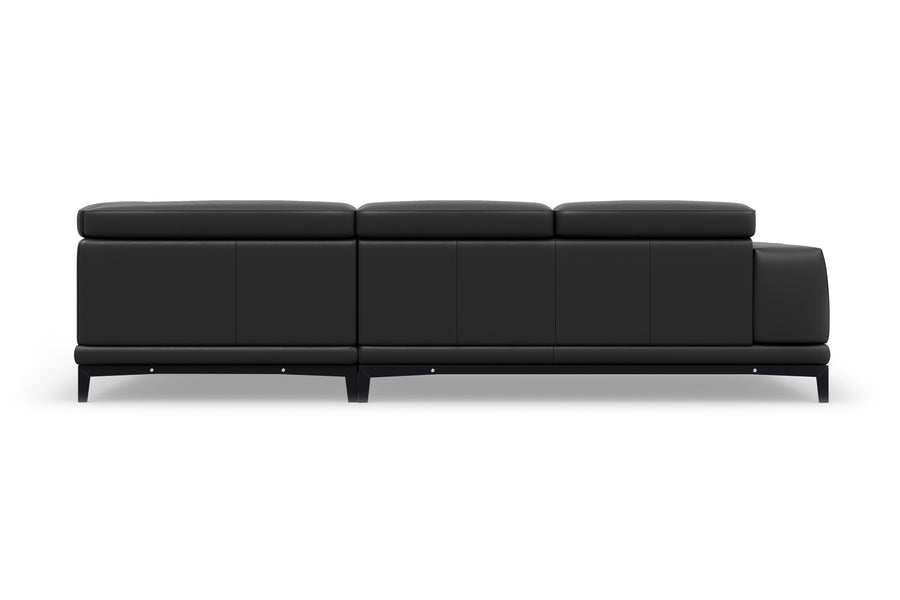 Valletta Leather Corner Sectional Sofa