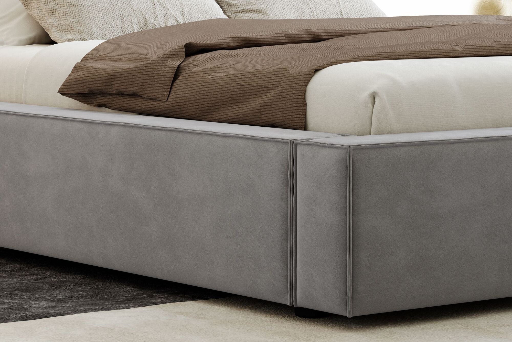 Luisa Fabric Upholstered Bed Frame
