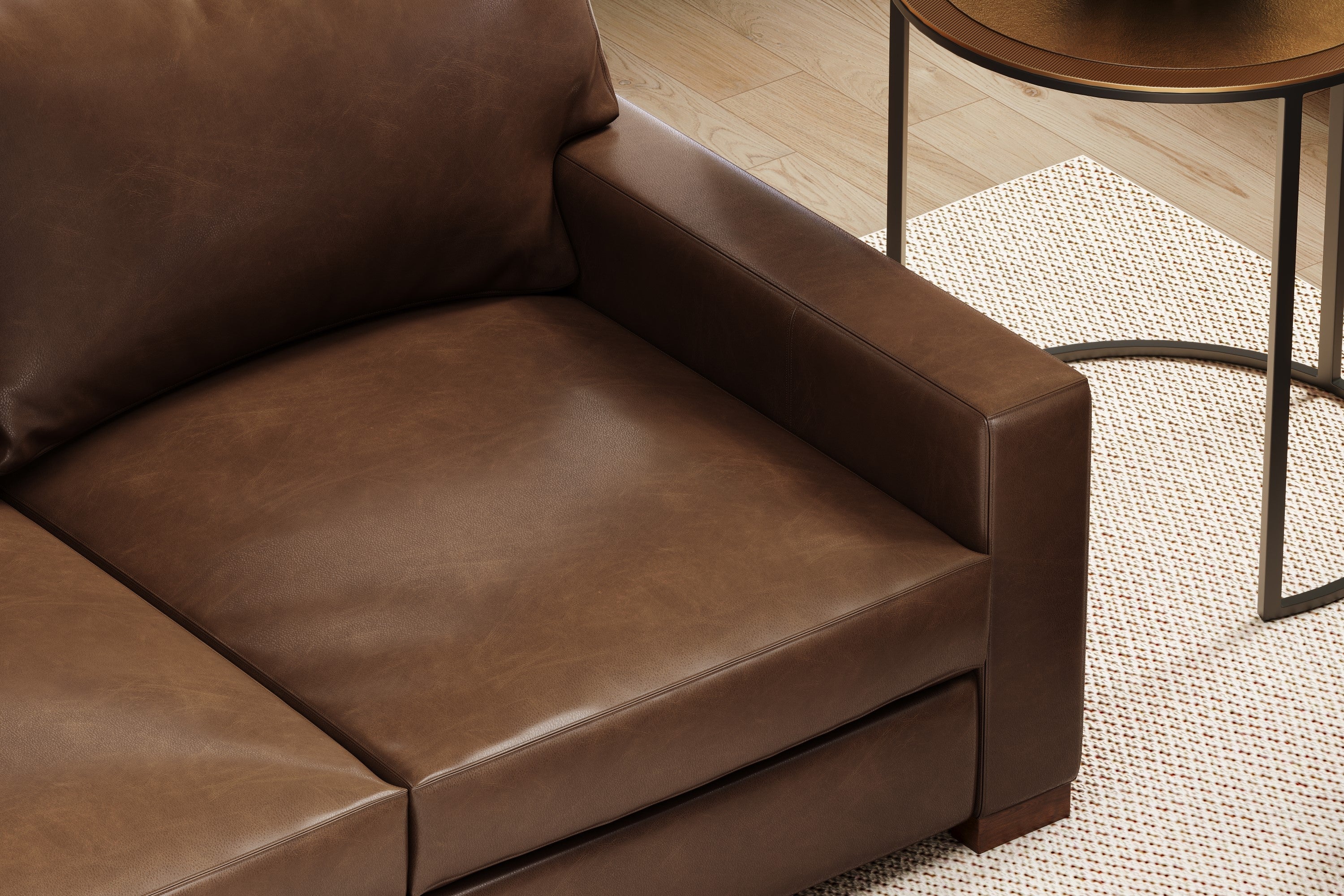 Luton Leather Sofa