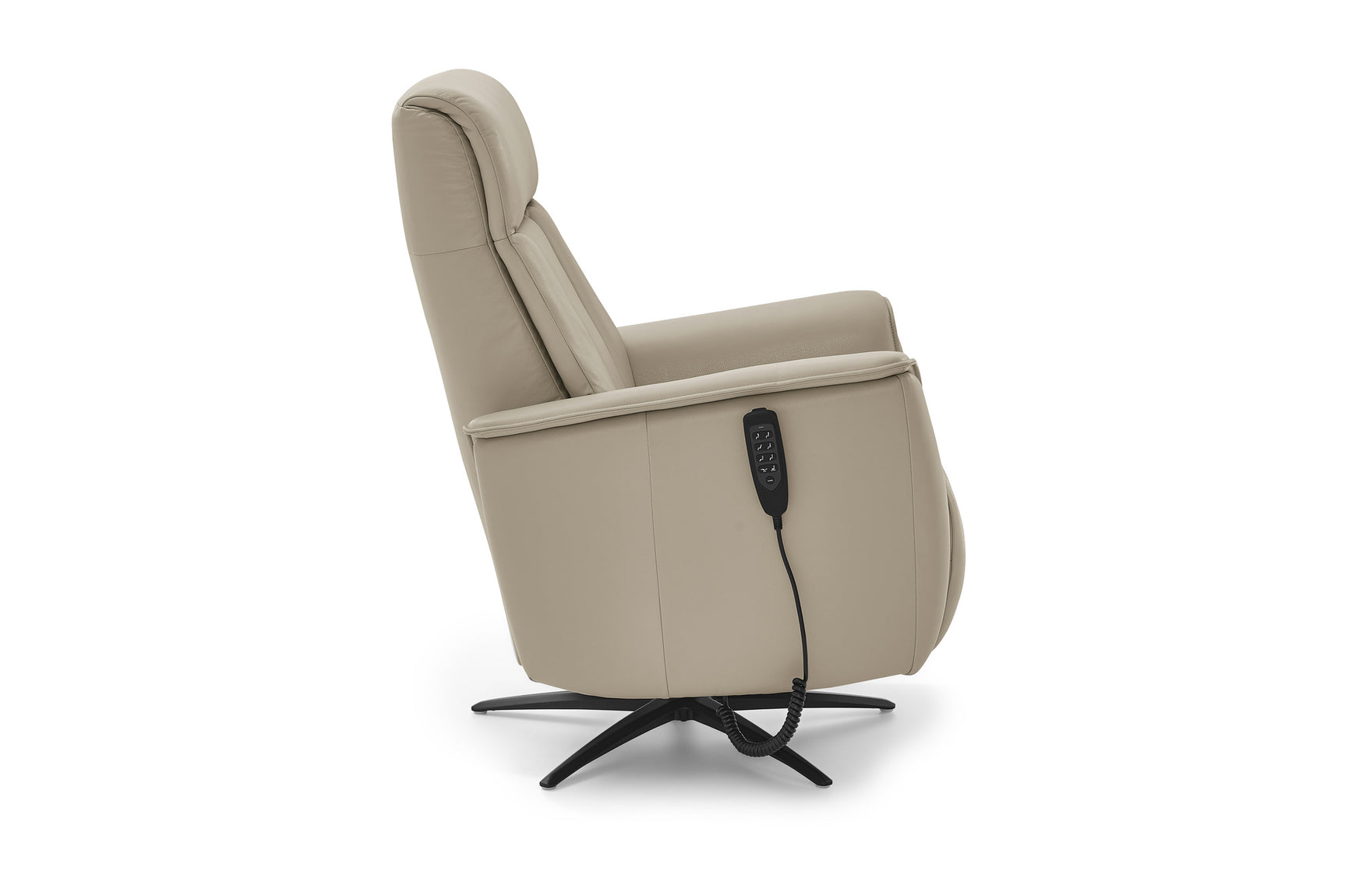 Valencia Lysand Leather Swivel Recliner Chair