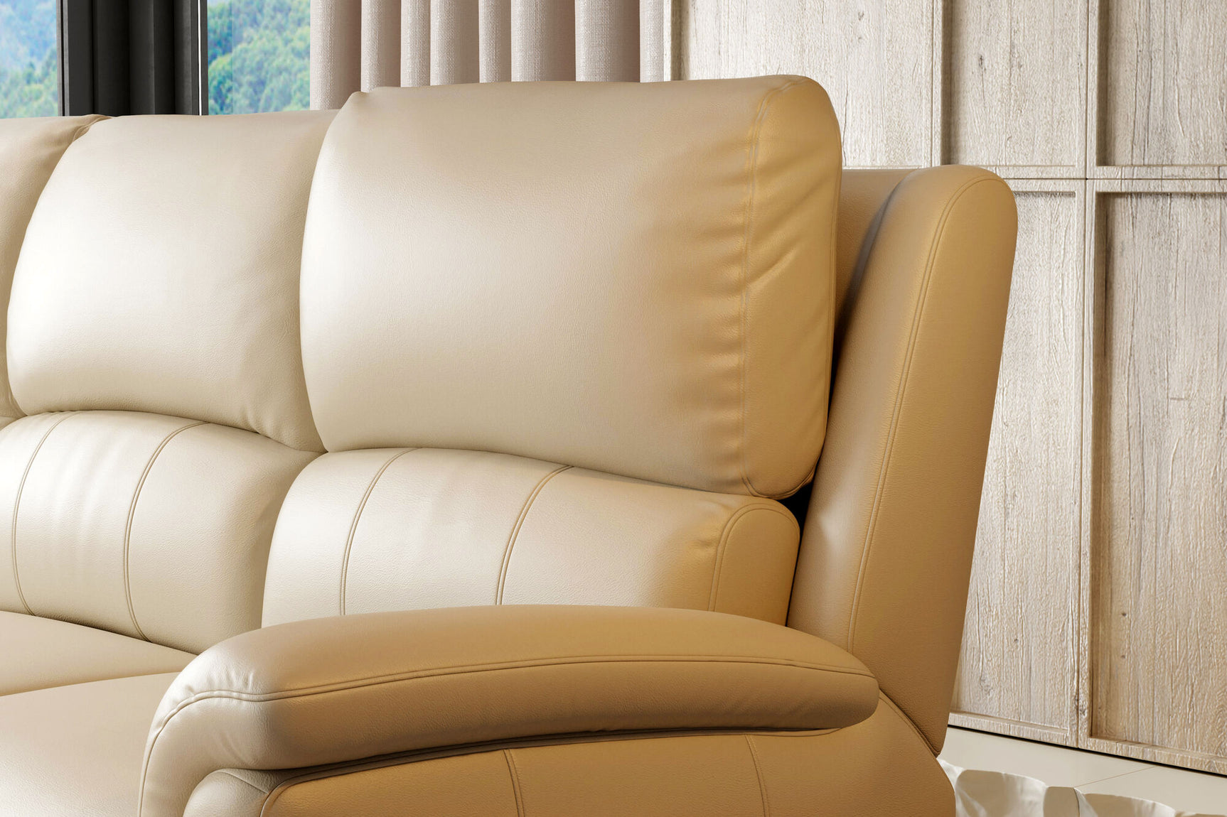 Martina Leather Recliner Sofa