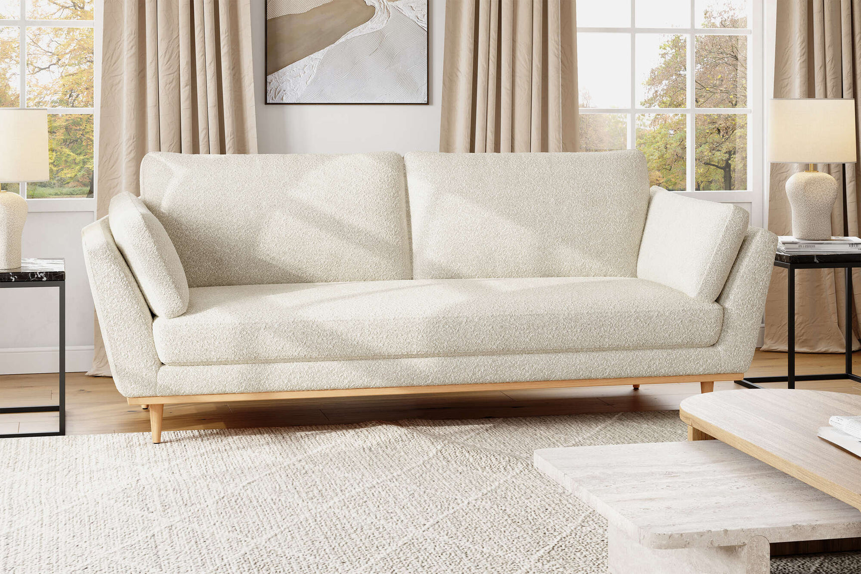 Mila Fabric Sofa