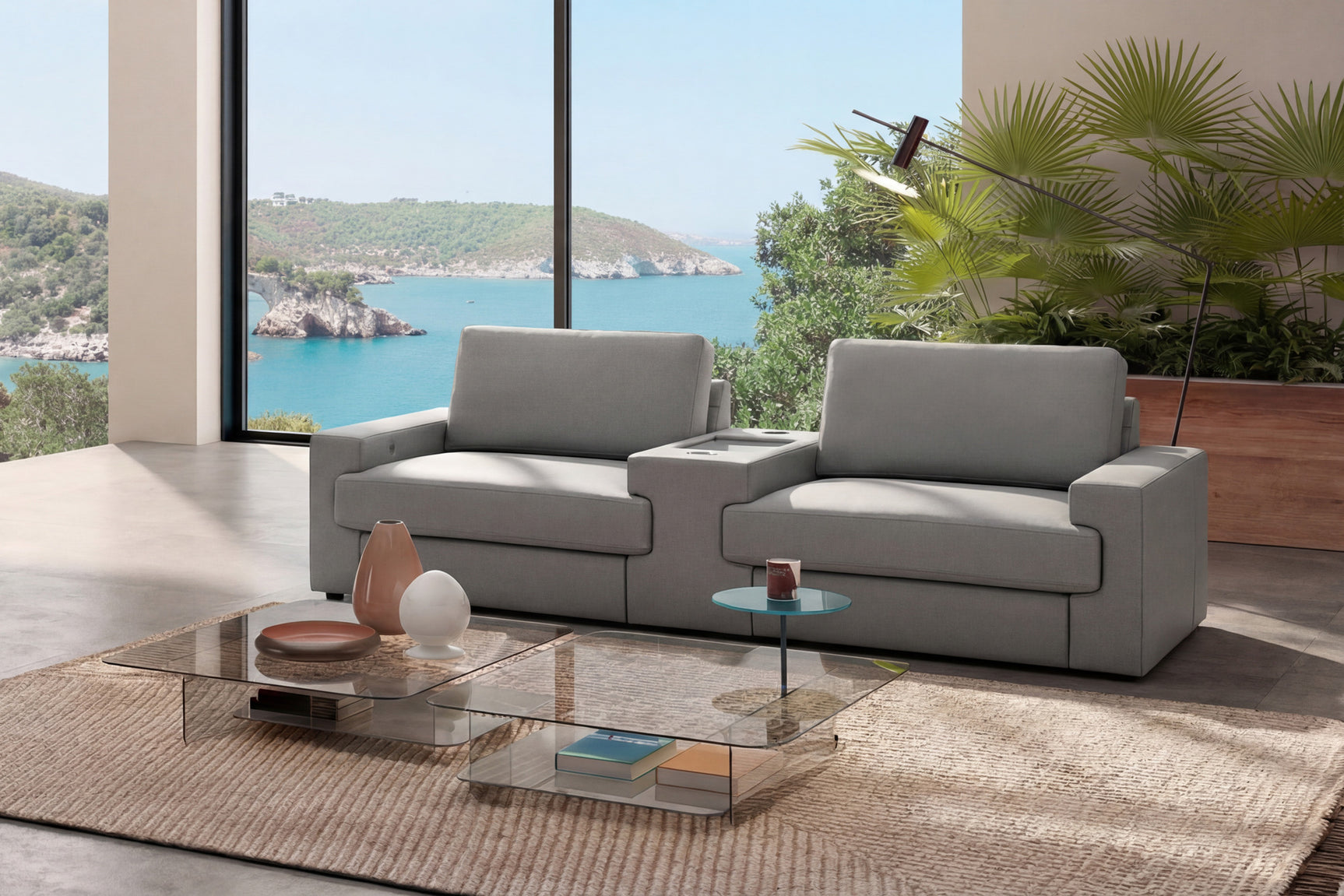Valencia Nordmaze Lmmersive Audio Leather Sofa