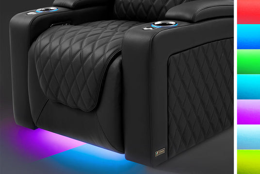 Oslo Luxury RGB cup holder and base lighting