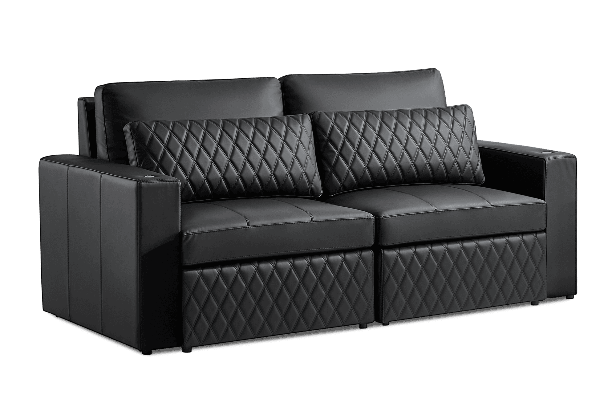 Pisa Ultimate Leather Lounge Sectional