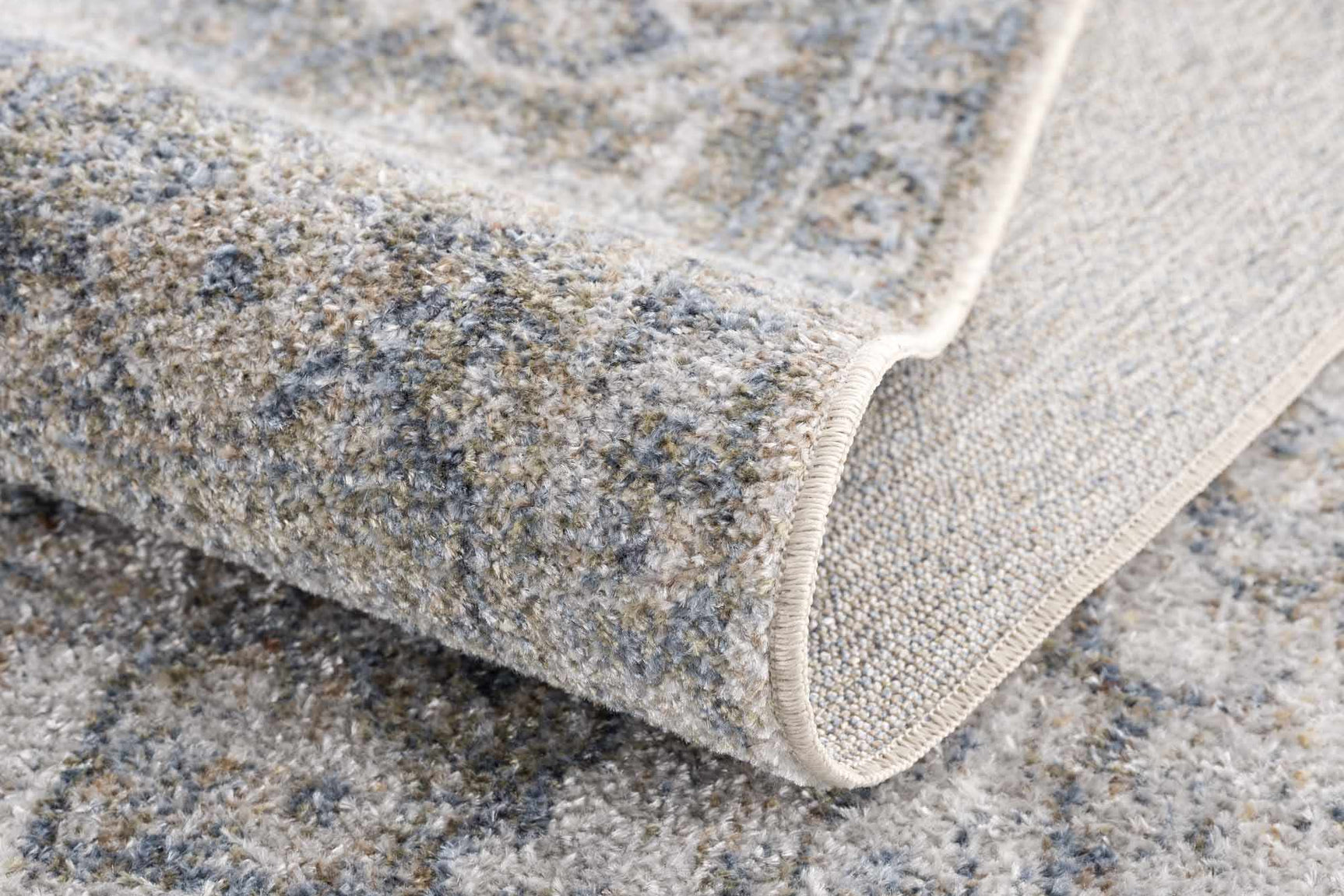 Gael Blue Boutique Washable Rug