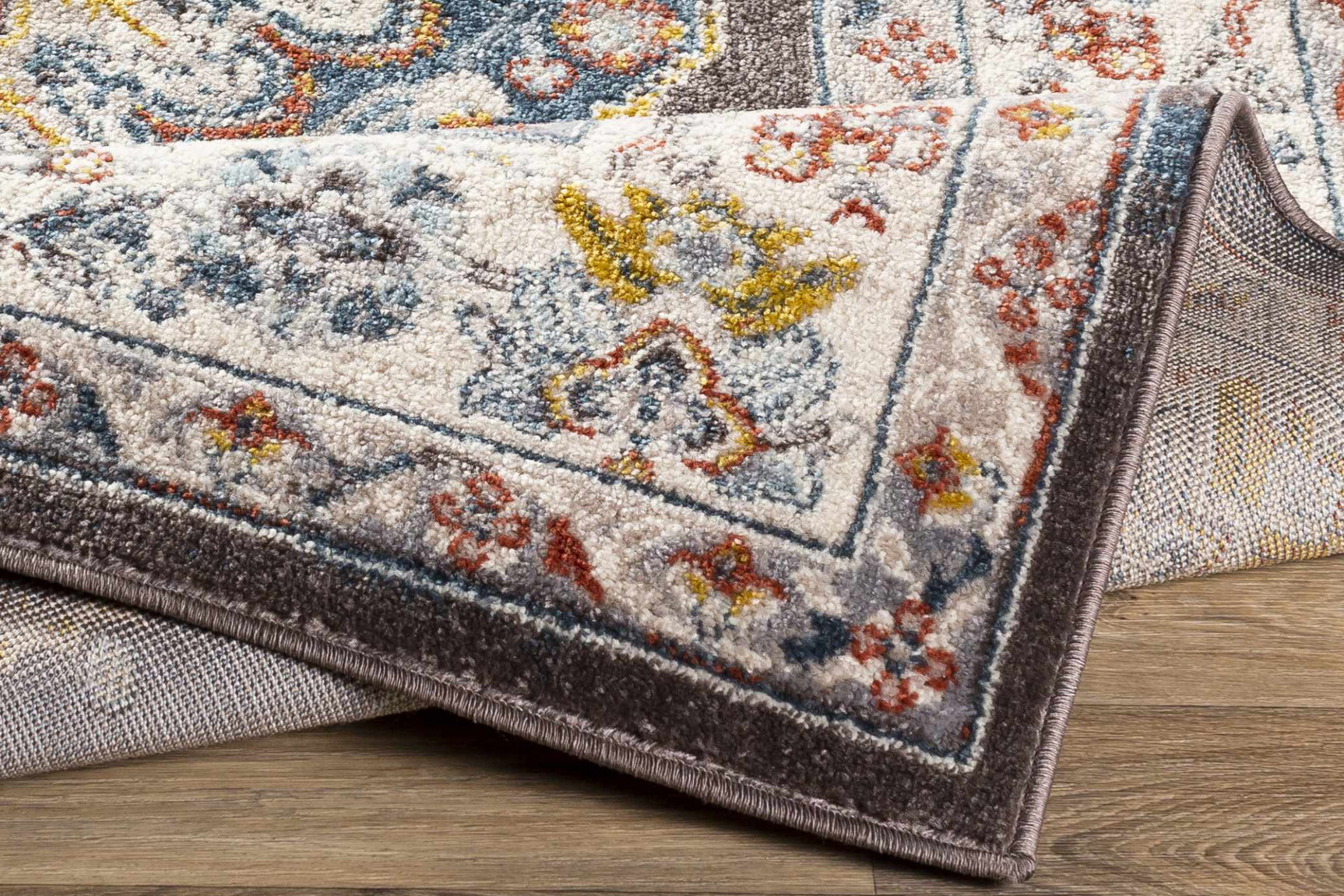 Haymond Brown Medallion Area Rug