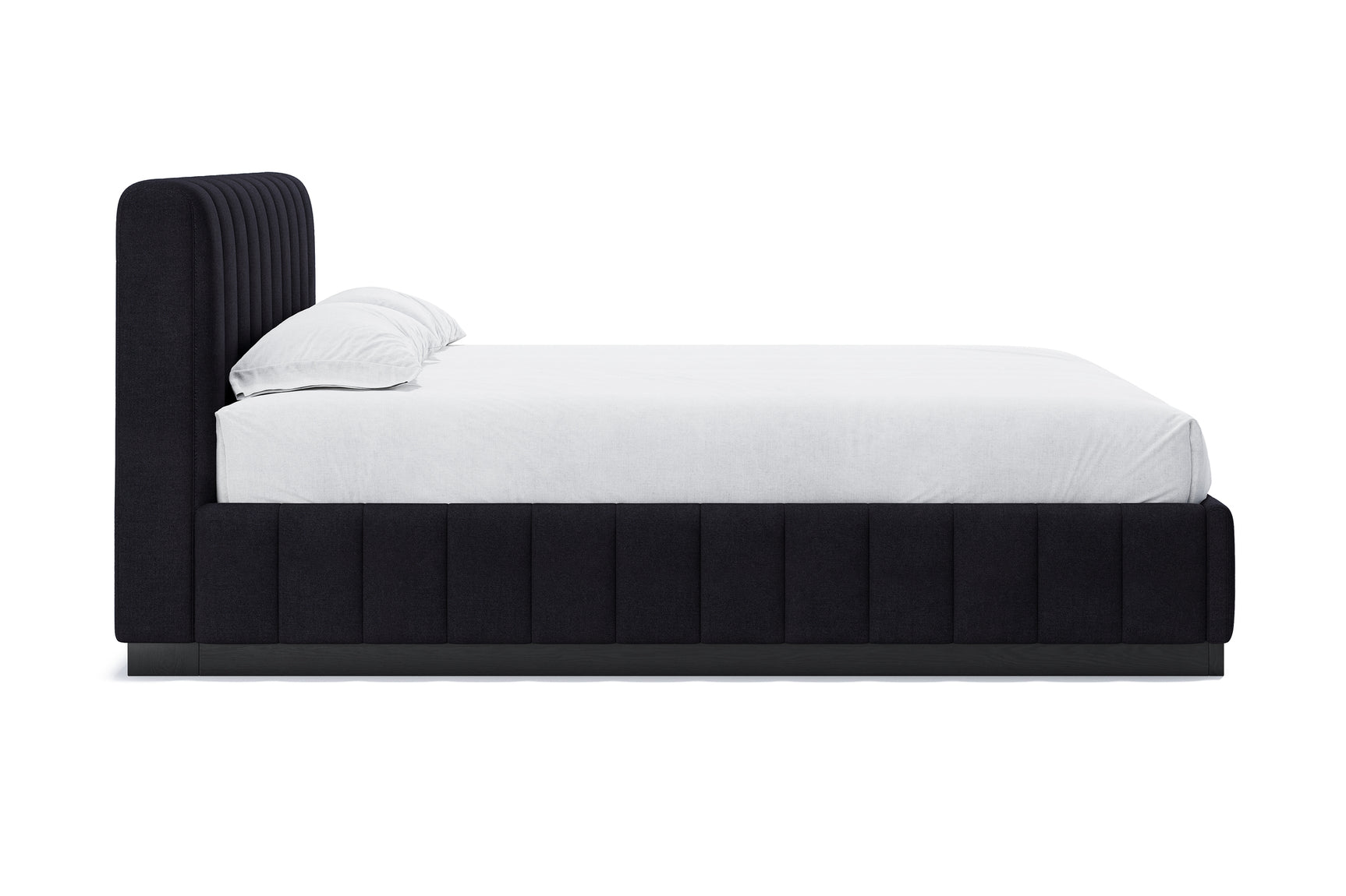 Reese Velvet Fabric Upholstered Bed Frame