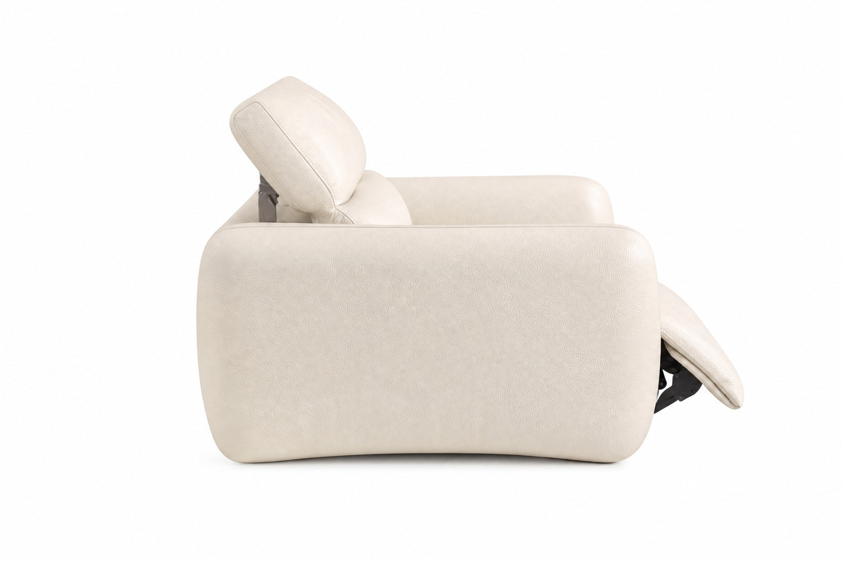 Savona Leather Cuddler Recliner Sofa | Italian Nappa 11000 Top-Grain Leather | Power Headrests | Zero-Gravity Recline