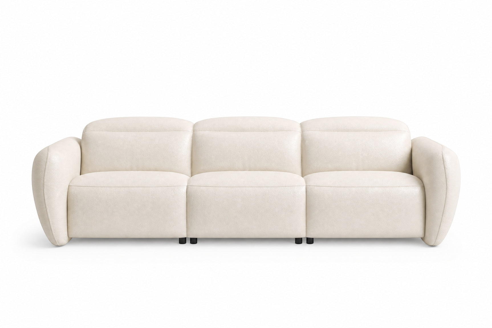 Savona Leather Cuddler Recliner Sofa | Italian Nappa 11000 Top-Grain Leather | Power Headrests | Zero-Gravity Recline