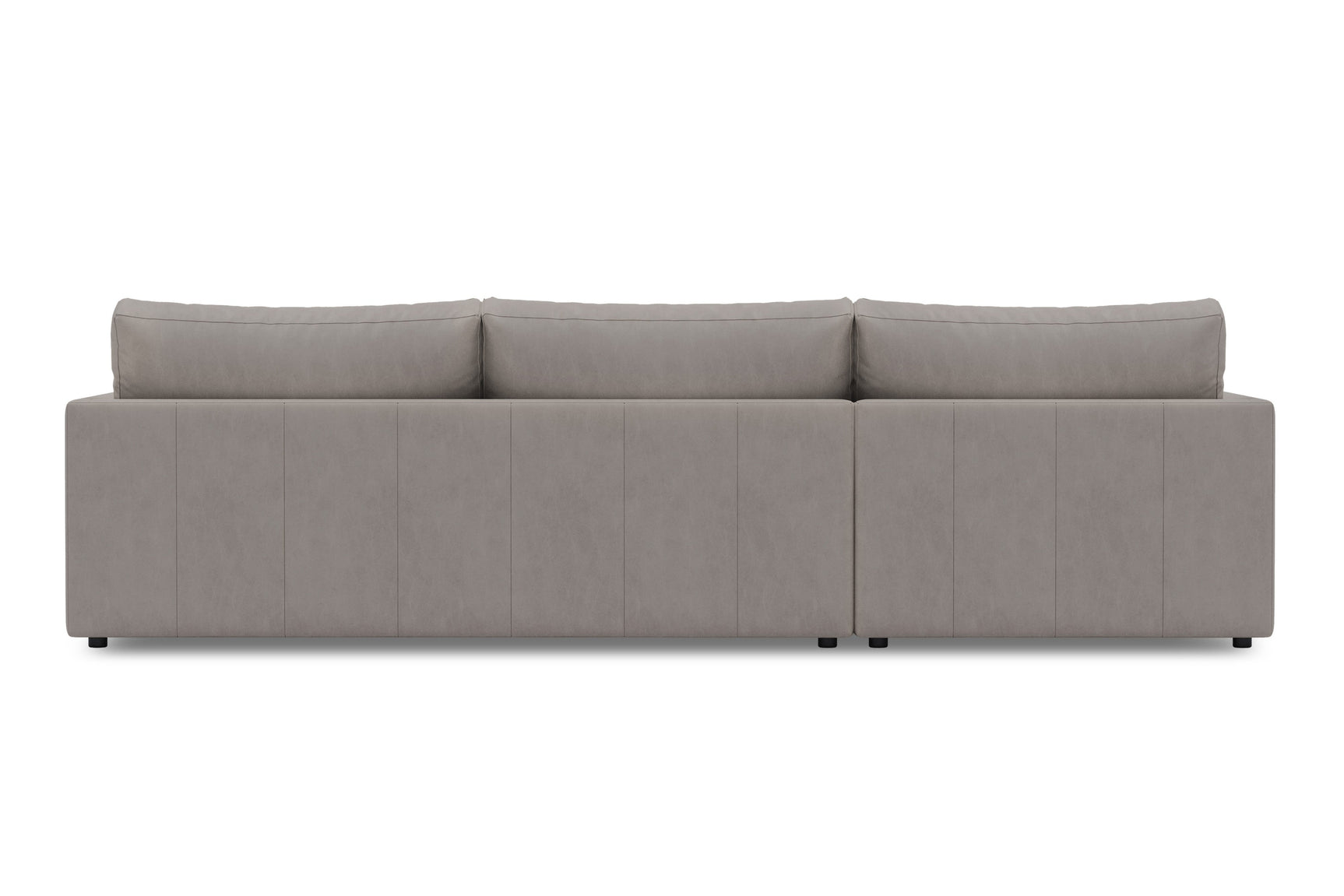 Serena Leather Sectional Sofa