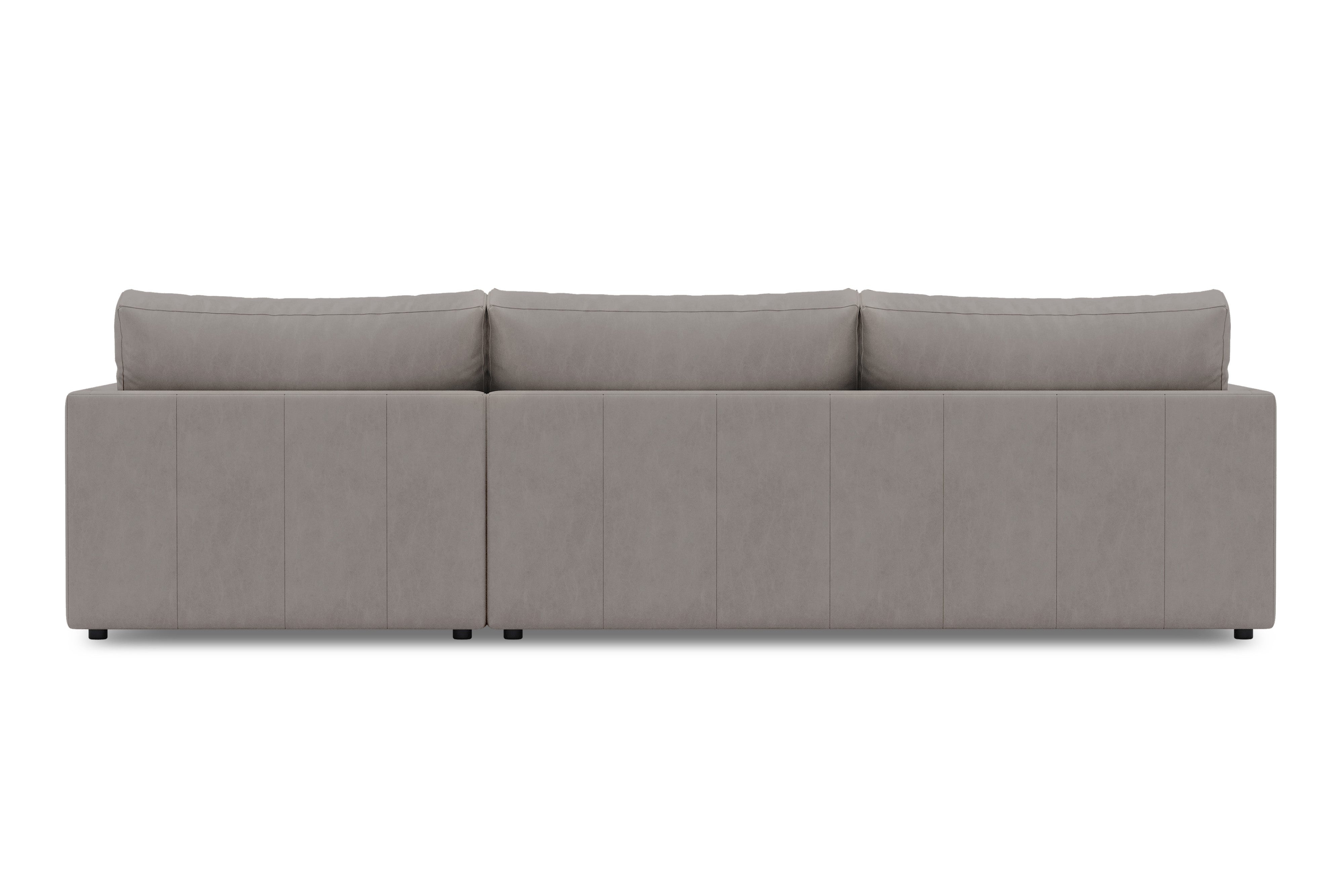 Serena Leather Sectional Sofa