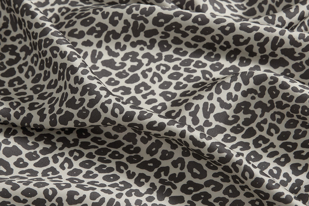 Silky Lyocell Leopard Print Top Sheet | Last Chance