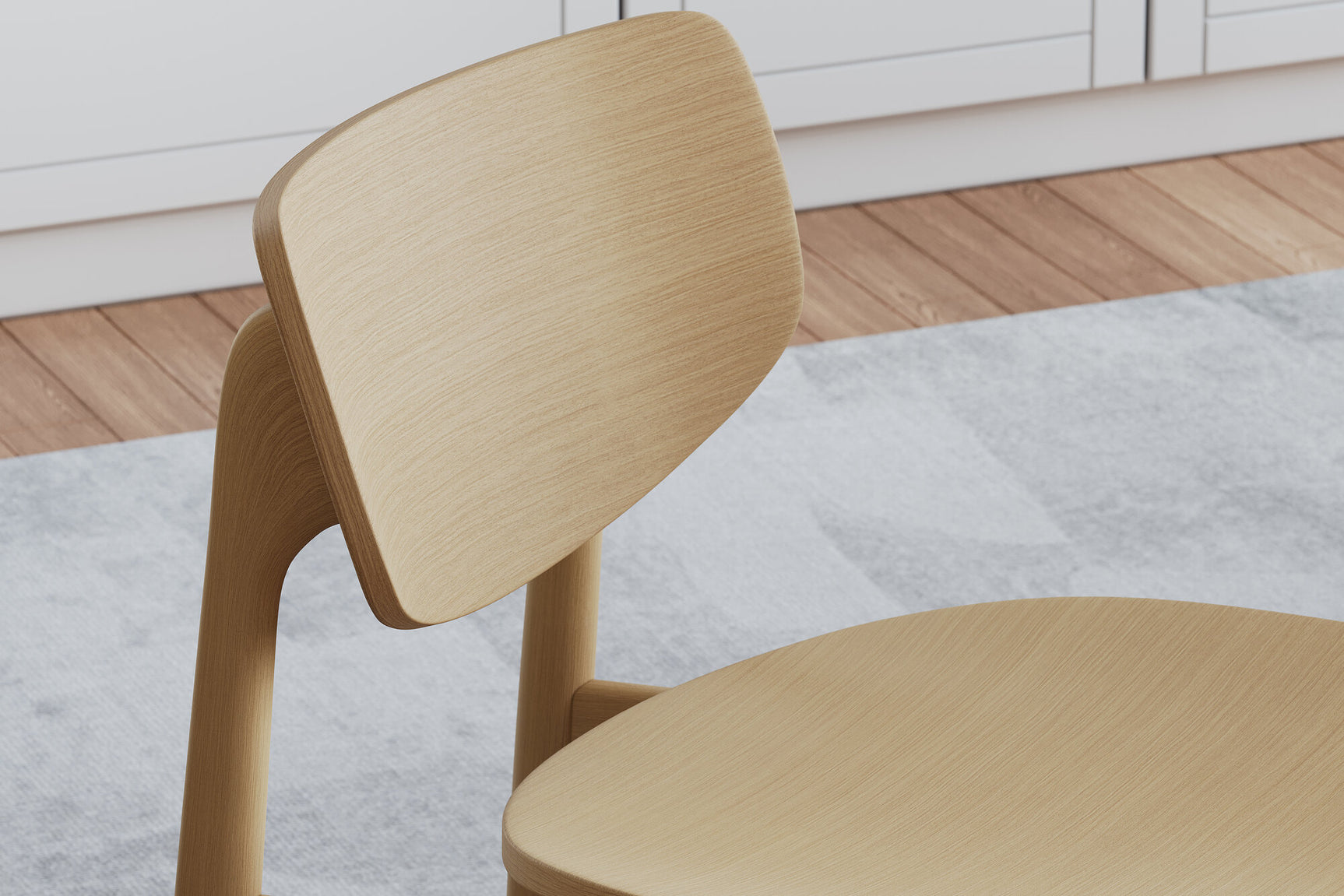 Simone Wood Dining Chair (Set of 2)