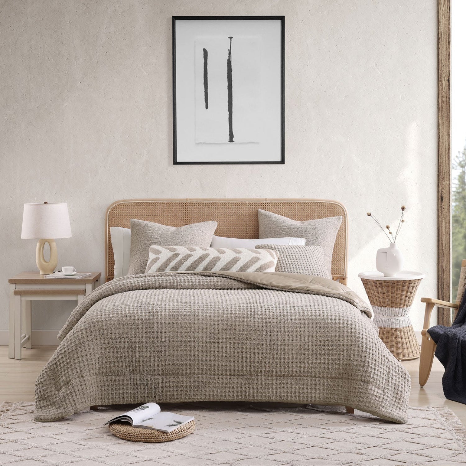 Snug Waffle Comforter