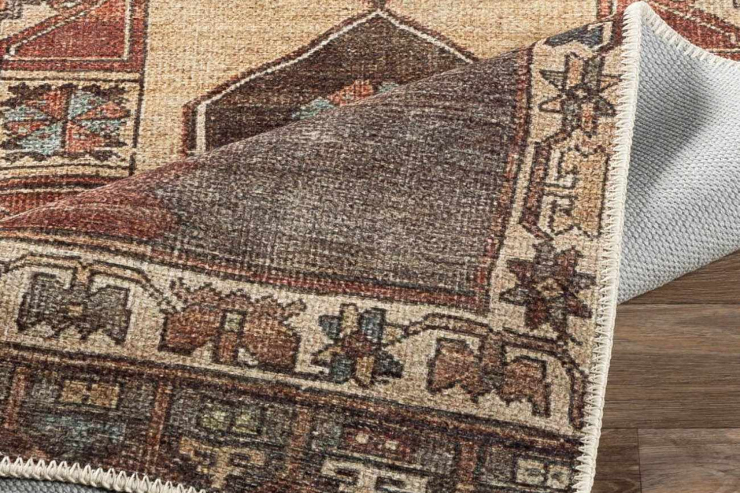 Medinah Washable Runner Rug