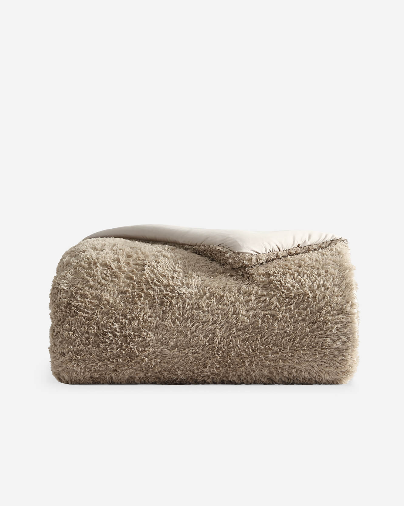 Breathable Faux Fur Comforter Bundle