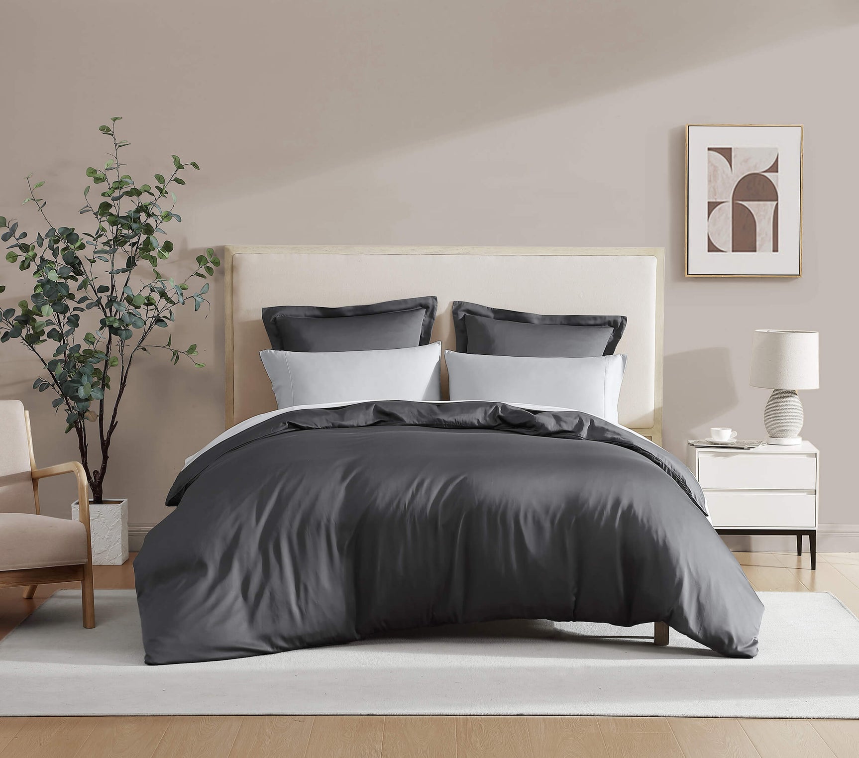 Premium Bamboo Viscose Pillowcase Set
