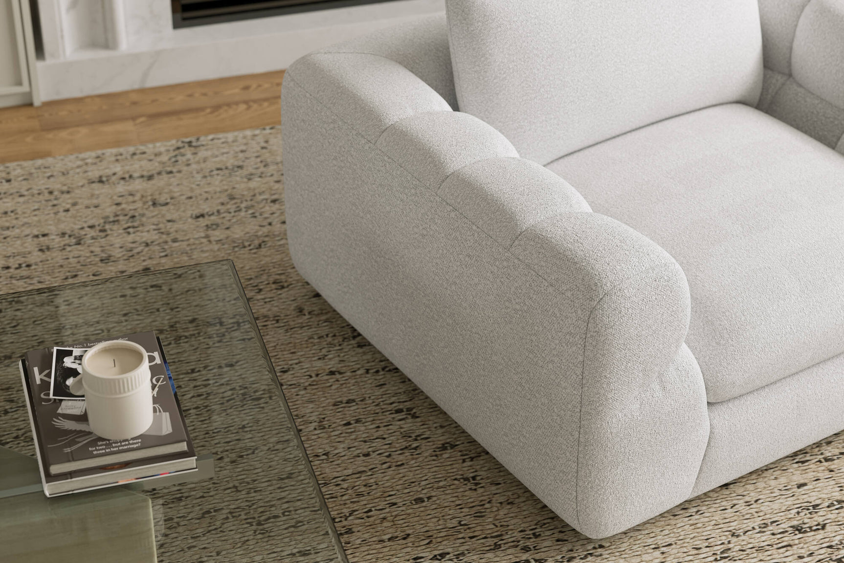 Taylor Boucle Accent Chair