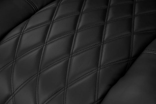 Tuscany Luxury French diamond stitching detail