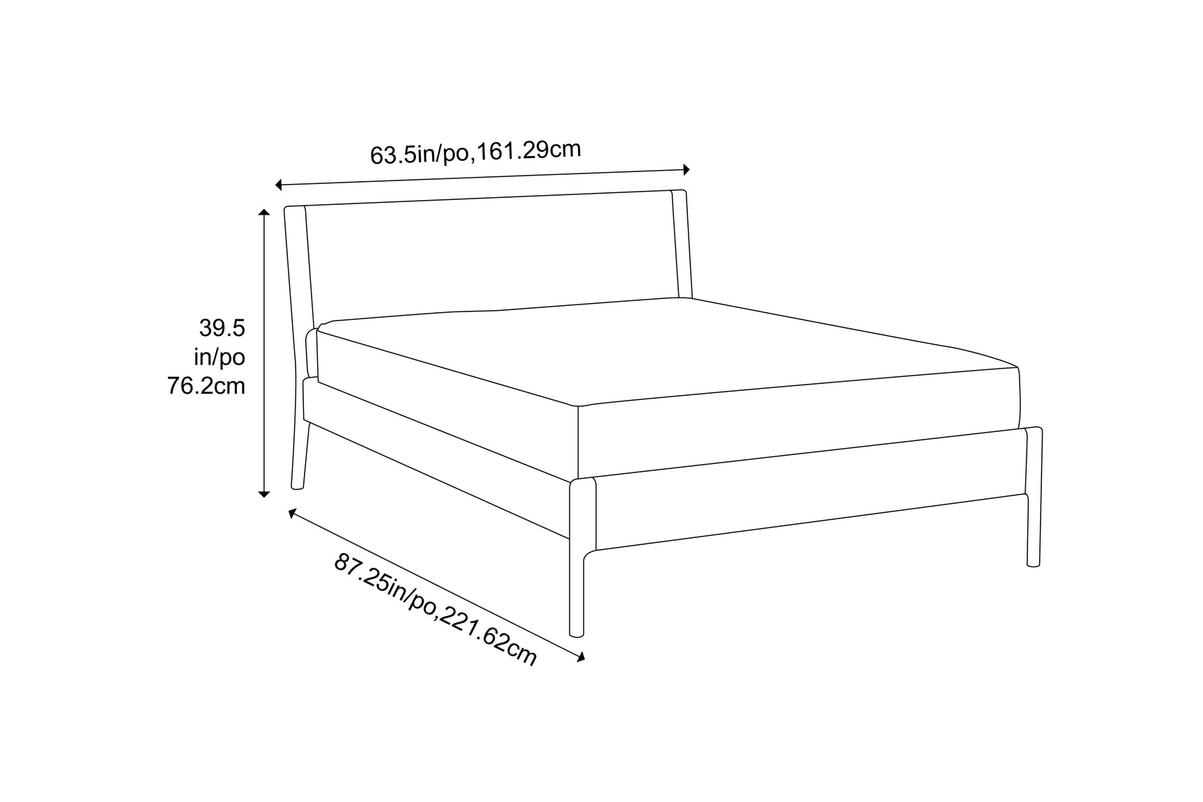 Ventura Bamboo Bed Frame