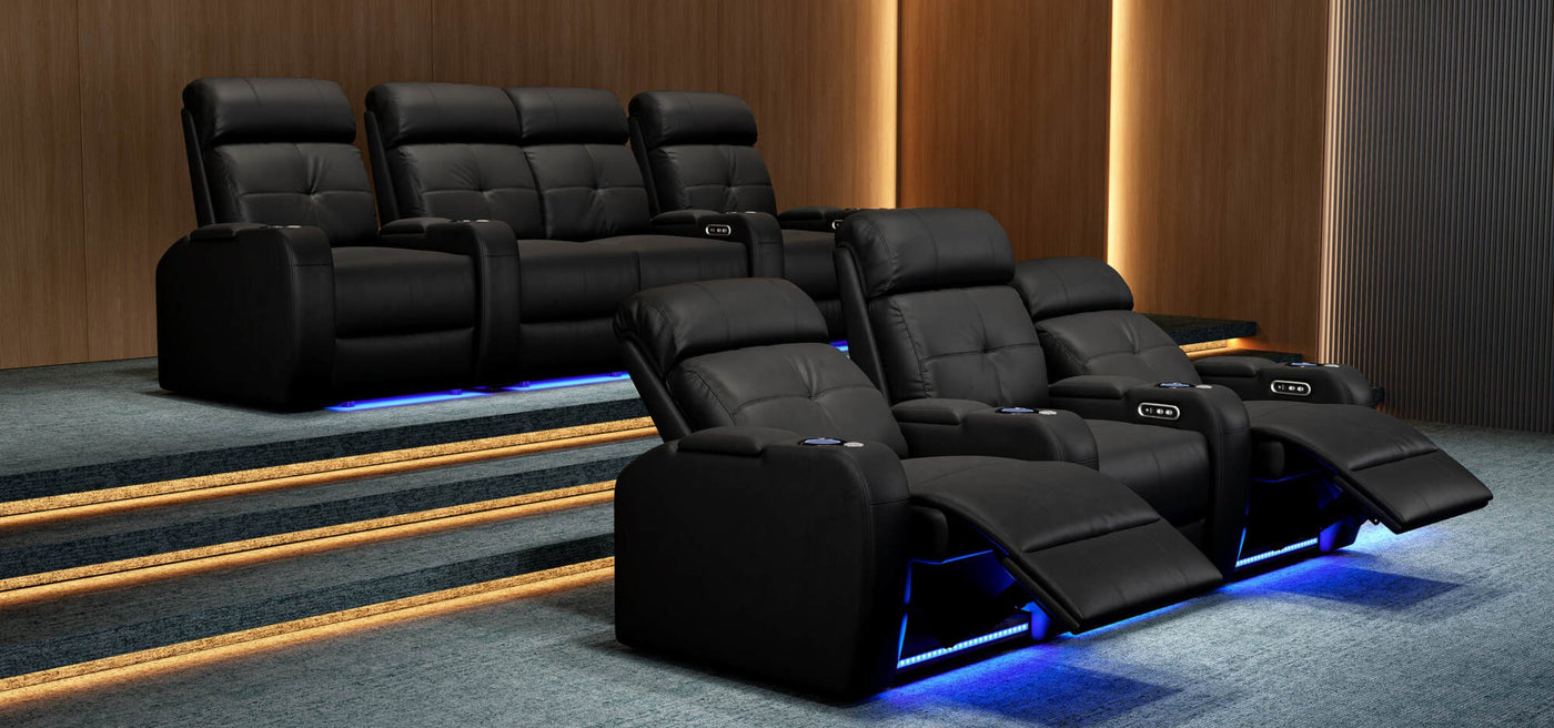 Valencia Tuscany Ultimate leather home theater recliner