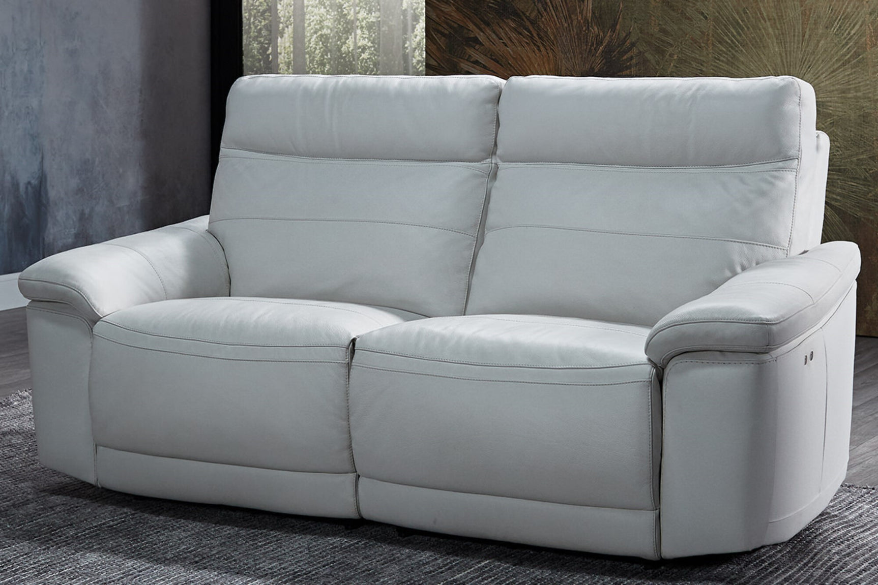 Vivian Leather Recliner Sofa